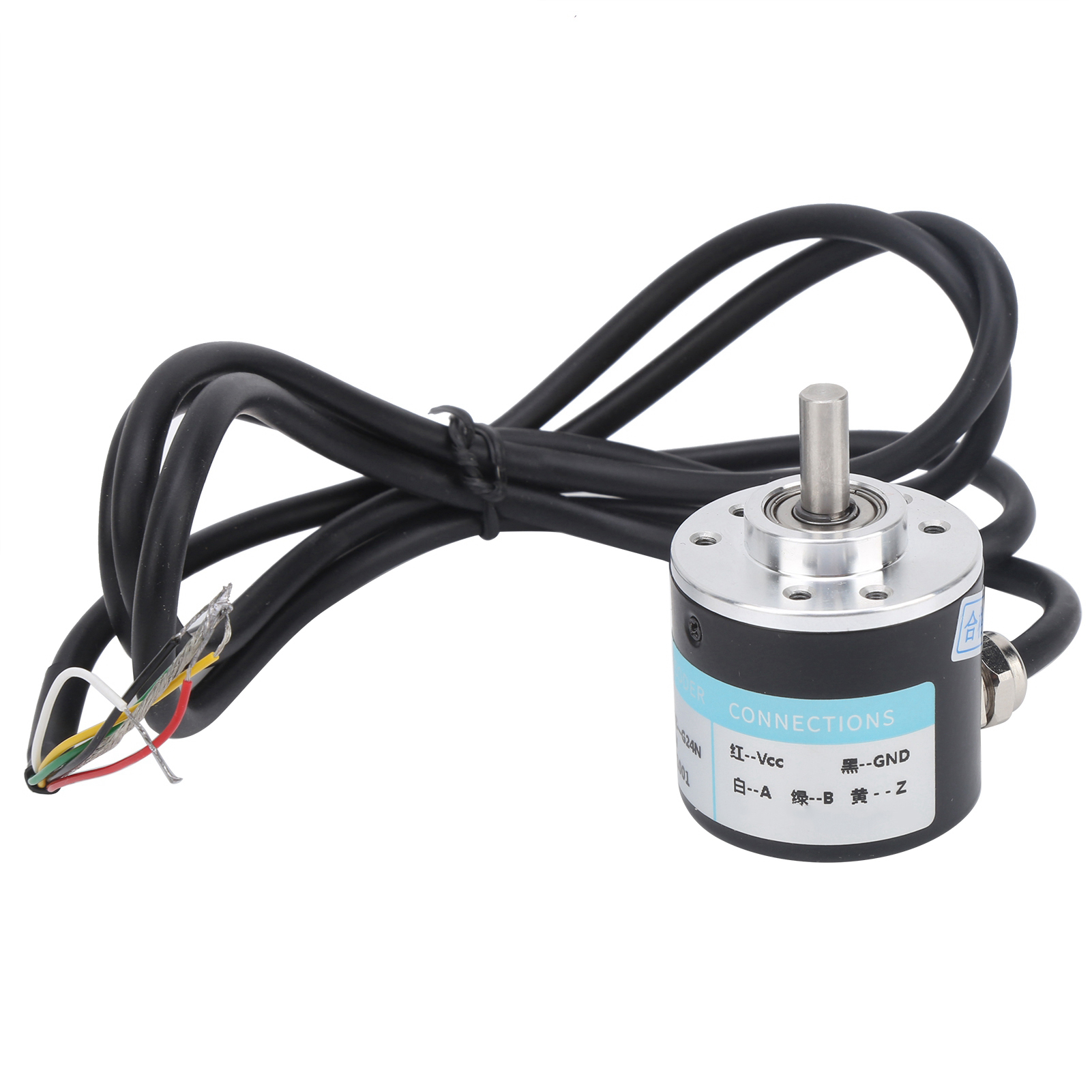 Encodeur Abz Incrémental, Moteur-réducteur Triphasé À Arbre Plein De 6 Mm, Équipement Dc5-24vc38s6g5-1200z