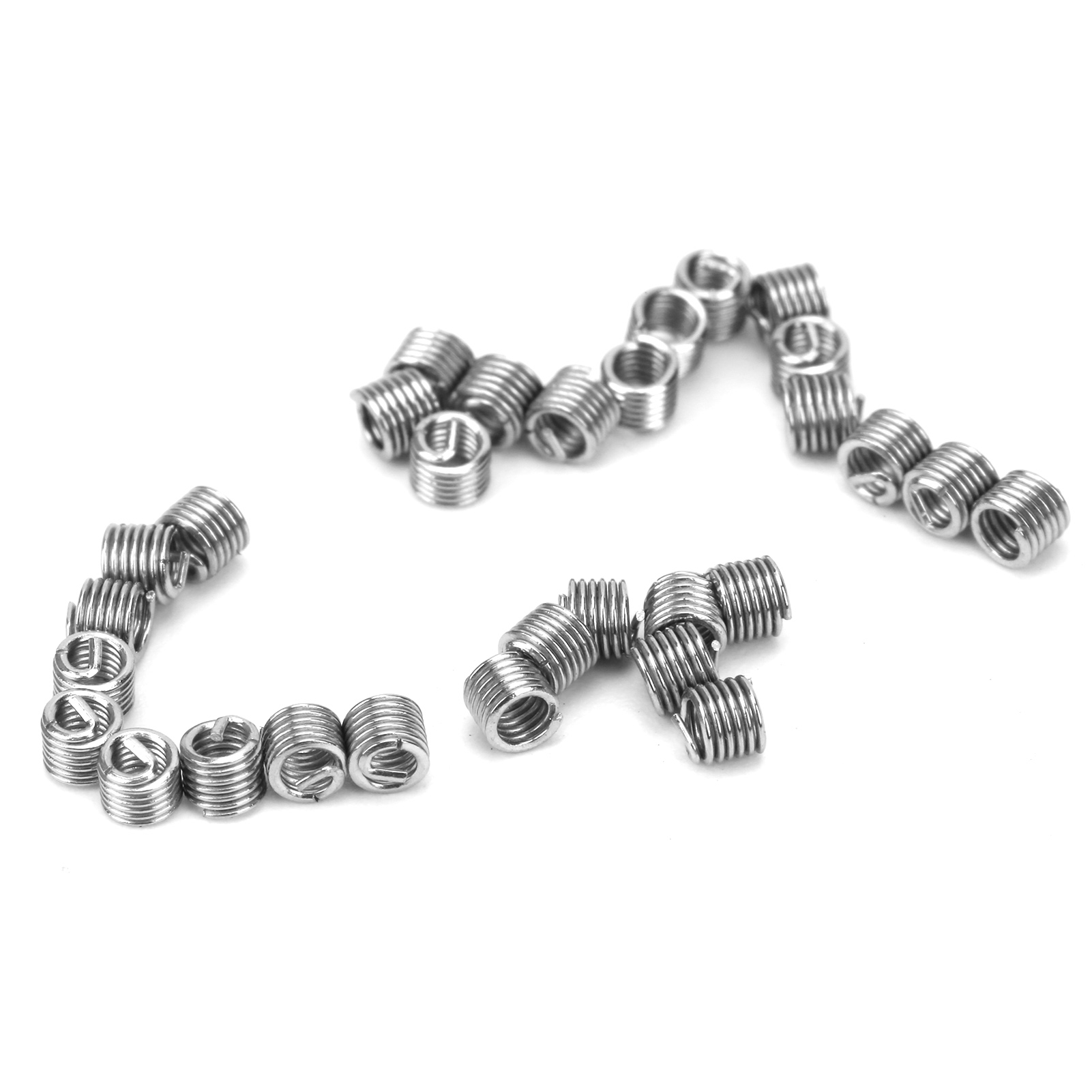50 Inserts Filetés Pour Réparation De Fil, Manchons De Protection, Réducteurs Et Écrous De Fixation M1,6 X 0,352d