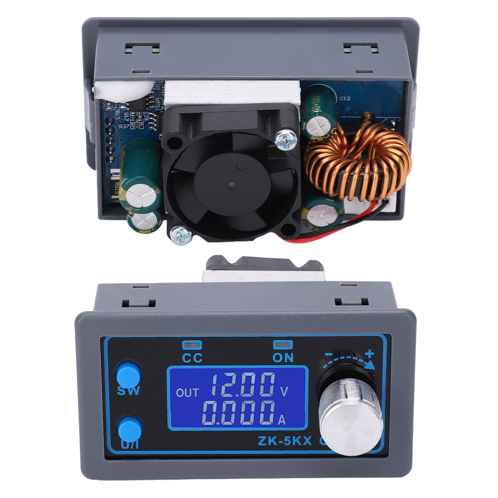 Convertisseur Buck Boost Avec Affichage Lcd Et Commande Numérique Programmable De La Tension D'Alimentation 5kx