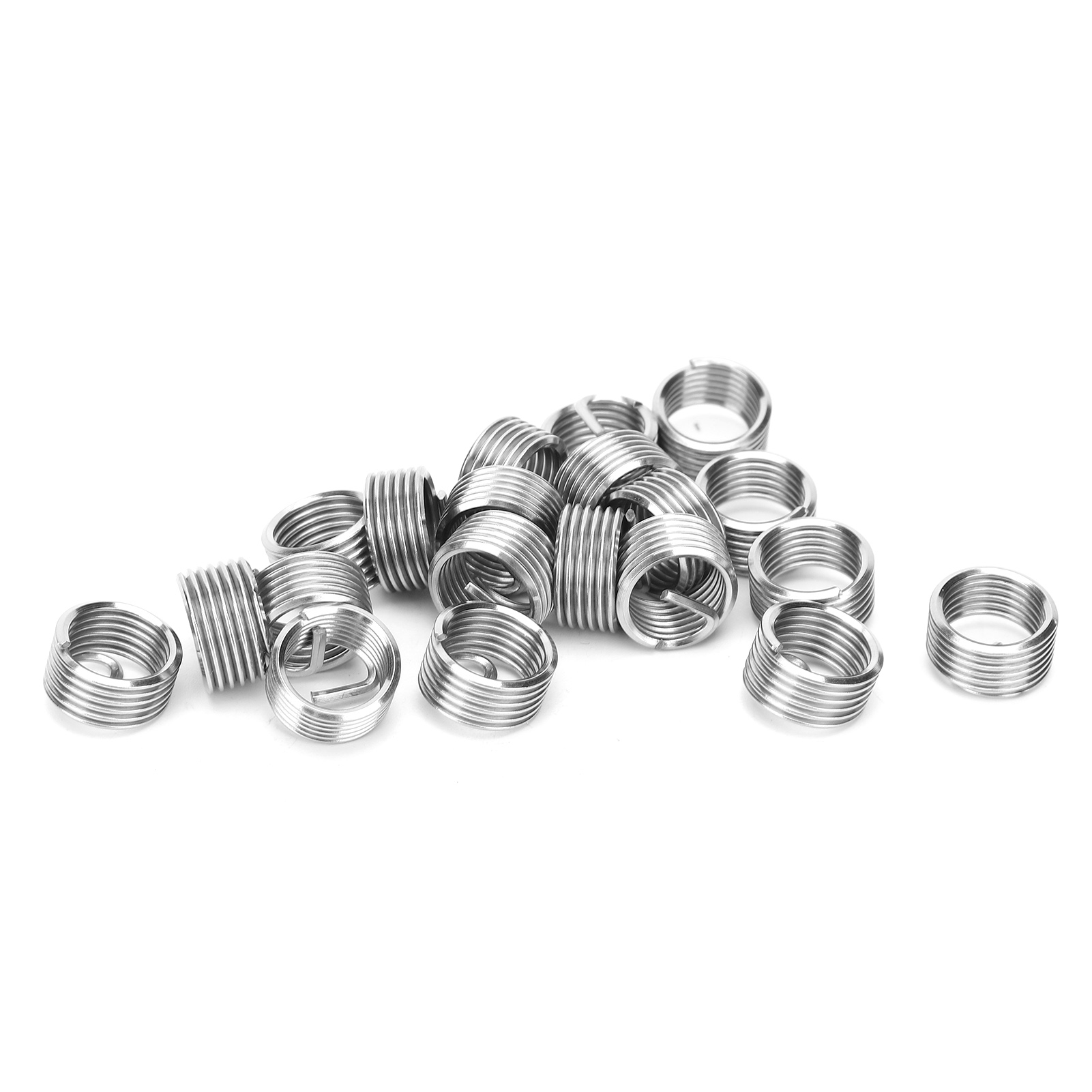 Lot De 20 Douilles De Réparation De Filetage, Inserts Filetés En Acier Inoxydable M12 X 1,51d