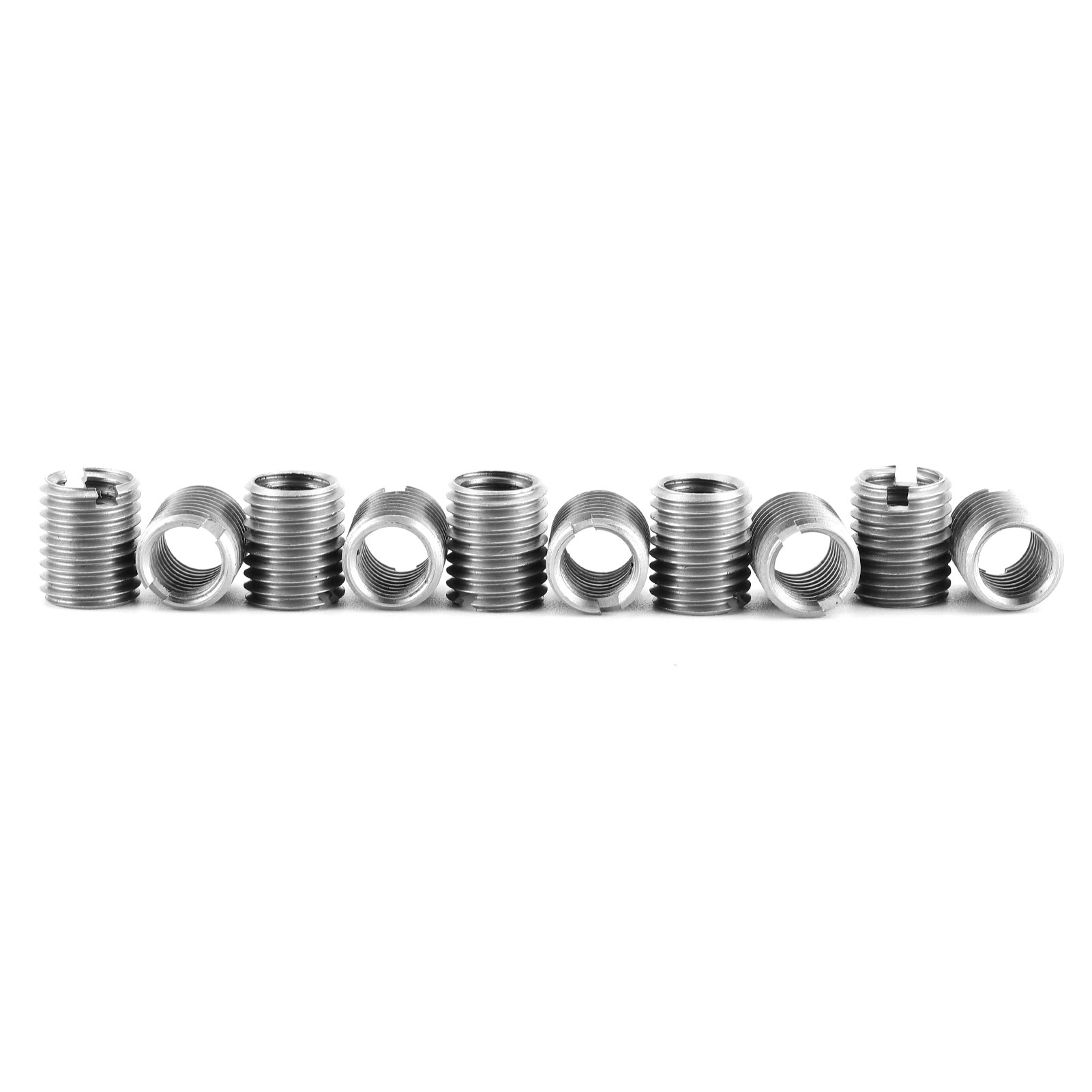 Kit De Réparation De Vis À Douille Fendue En Acier Inoxydable Avec 10 Écrous À Insérer Et Filetage Mâle