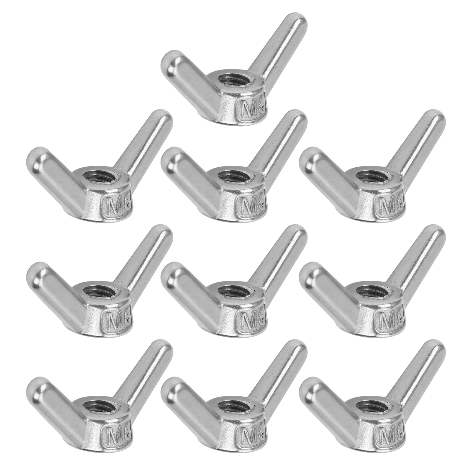 Lot De 10 Écrous À Griffes M8 En Acier Inoxydable 304, Accessoires De Fixation Et De Quincaillerie