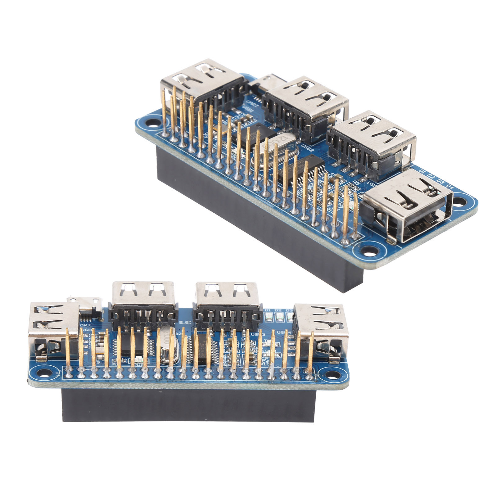 Module D'Extension Usb Avec Hub/répartiteur D'Interface Interchangeable Pour Raspberry Pi Zero/zero W/3b+