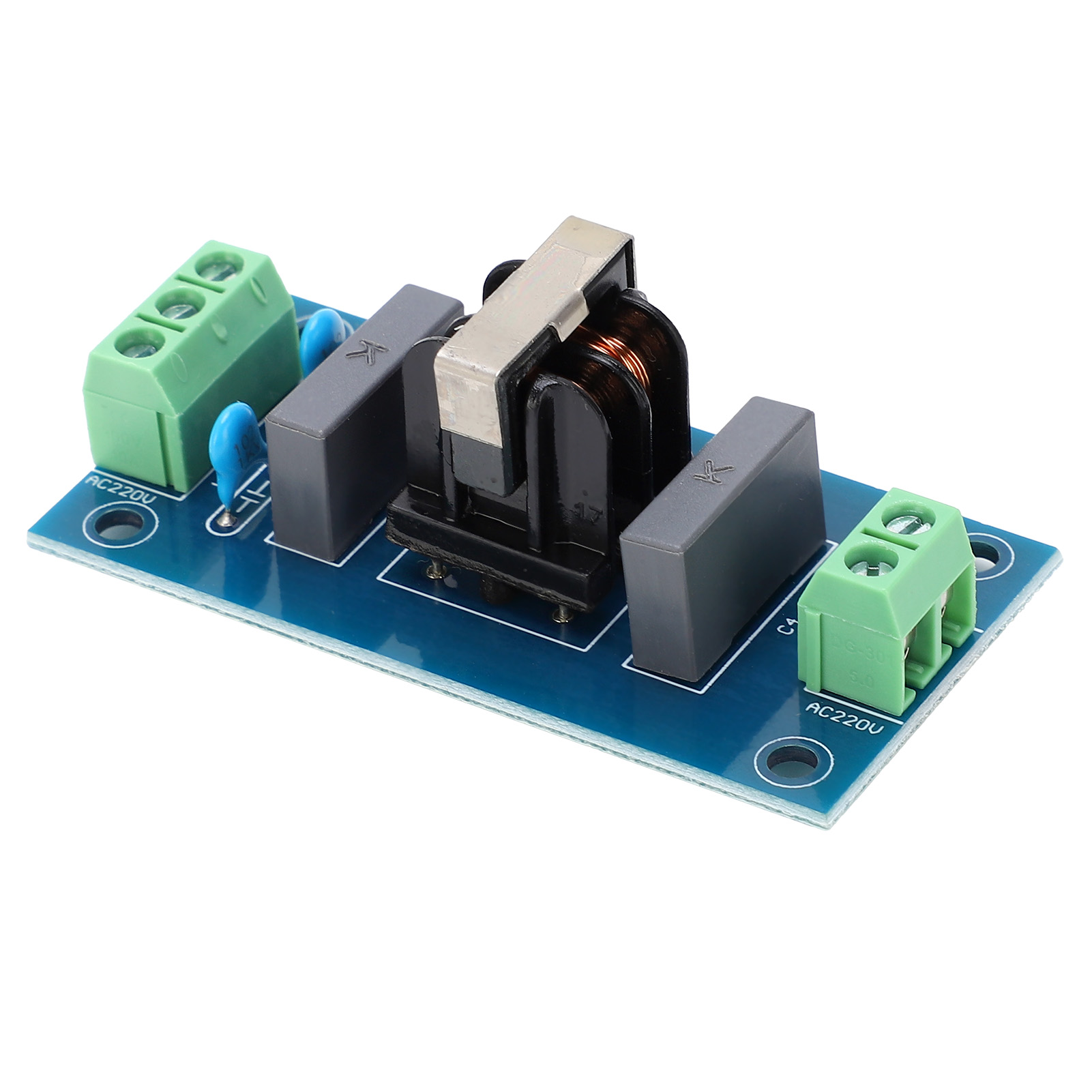 Module De Filtre Emi Sur Circuit Imprimé, Amélioration Du Son, Borne À Sertir Rotative, 220 V Ca
