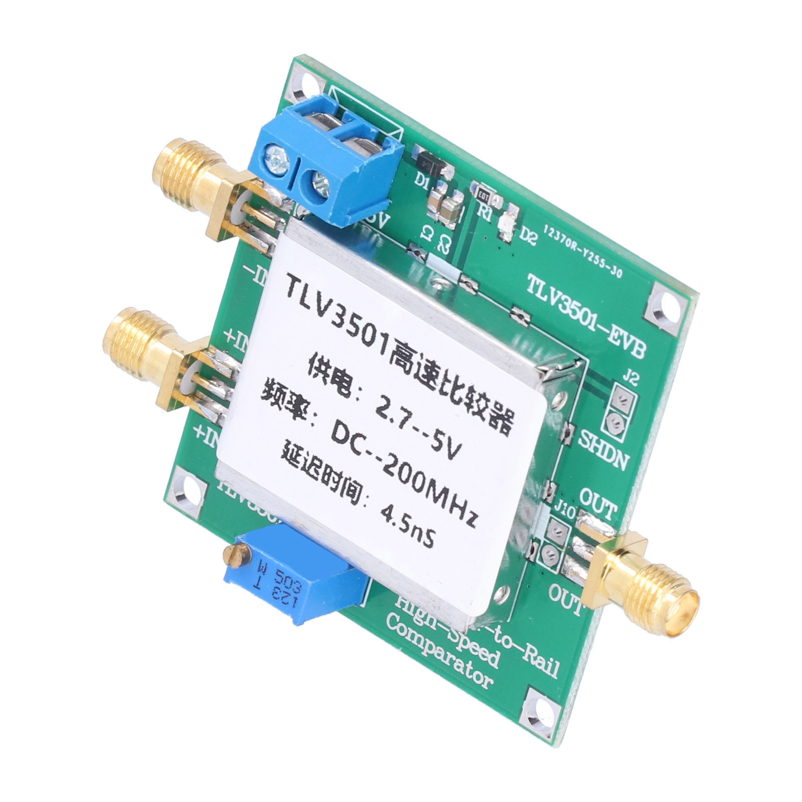 Comparateur Haute Vitesse, Module Numérique De Commande D'Entrée Pour Circuit De Conversion, Avec Mise En Forme De Signal Périodique À Large Plage De Tension Et Comparateur Haute Vitesse Pour Circuit