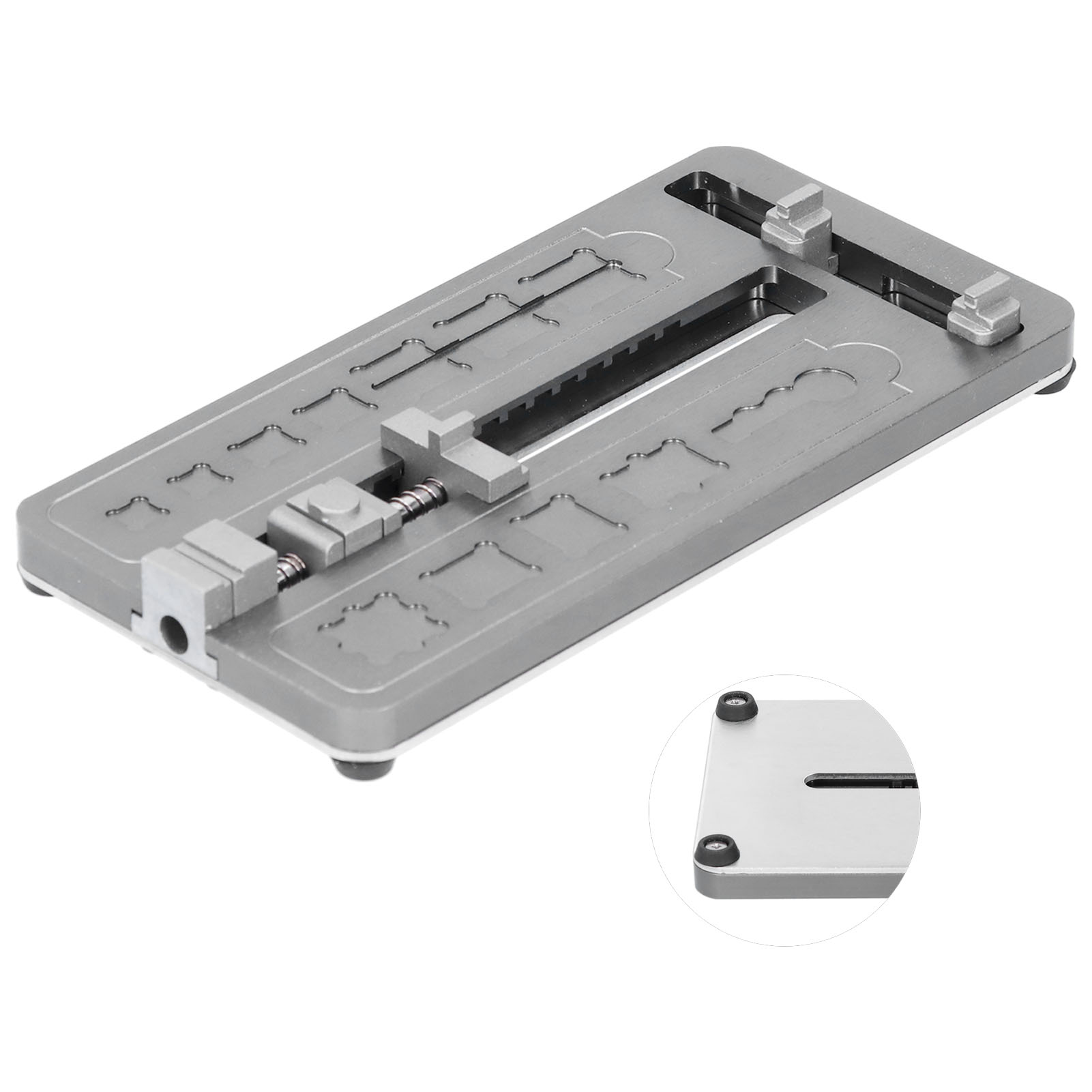 Support De Réparation Et De Soudure De Circuit Imprimé En Acier Allié Pour La Maintenance De Cartes Mères De Téléphones Te-079