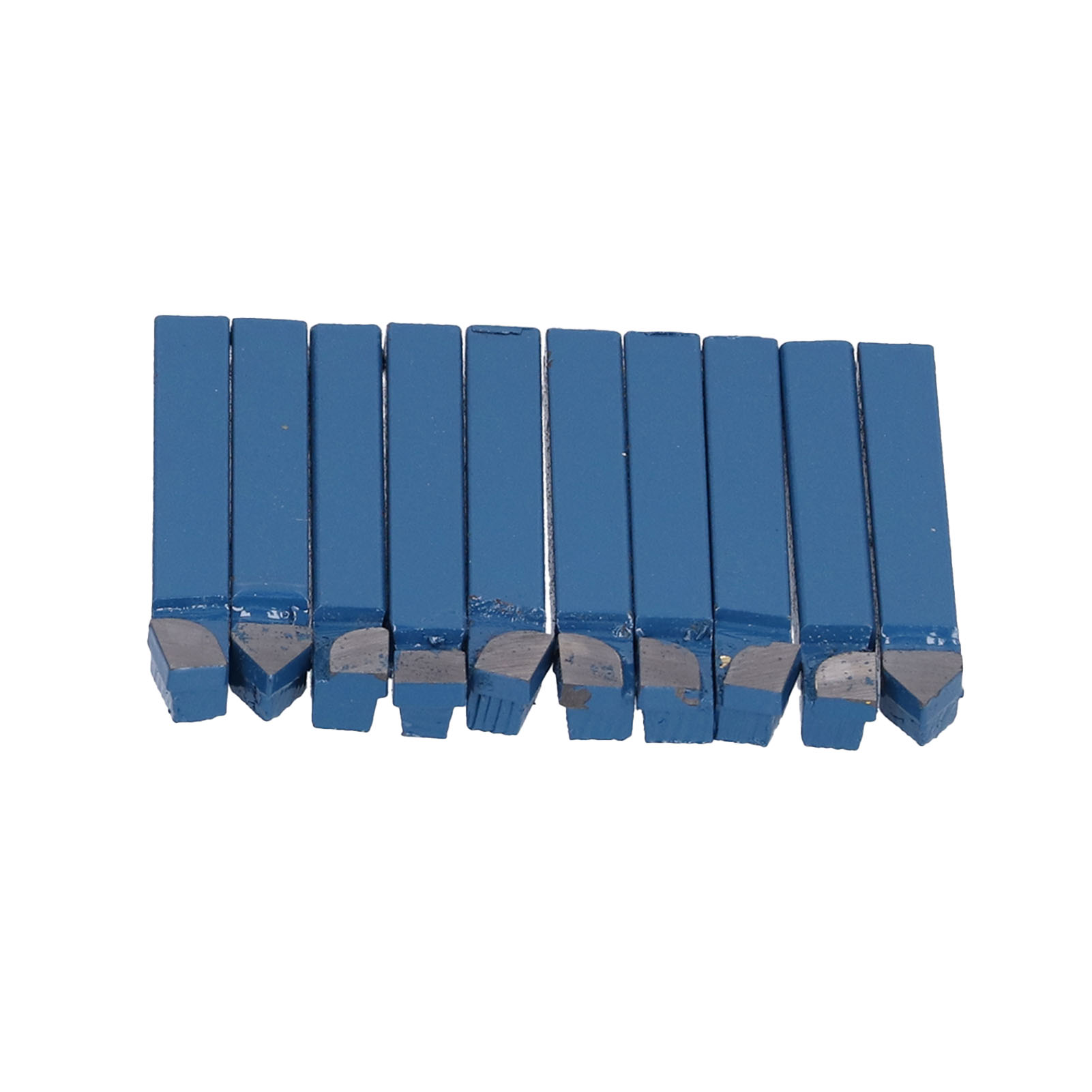 Ensemble De 10 Outils De Tour En Carbure Cémenté 1/4 Pouce, Haute Dureté Et Haute Précision, Pour La Coupe Des Métaux