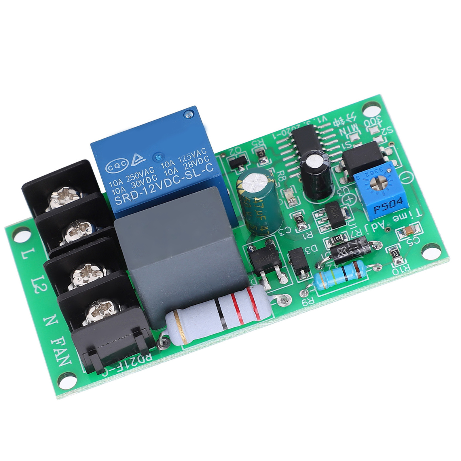Module Relais Temporisé Avec Interrupteur De Mise Hors Tension, Carte De Commande, Composant Électronique Rd21f-c 220 V