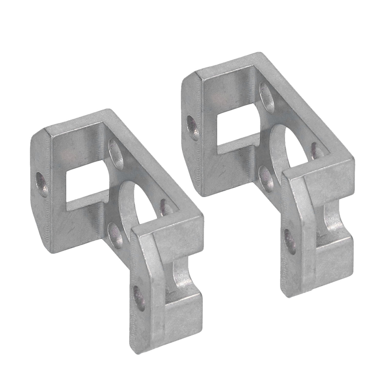 2 Supports D'Arbre De Rail Linéaire À Poutre Carrée, Siège Fixe Pour Accessoires Gobilda 3208‑0001‑0002