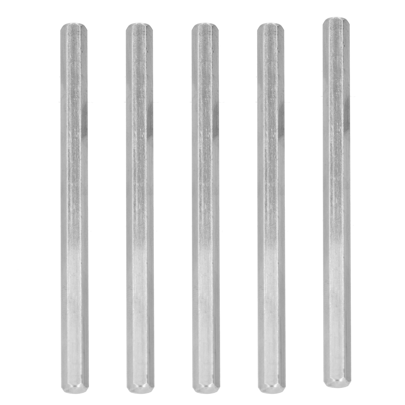 Lot De 5 Barres Hexagonales En Acier Inoxydable Pour Robots Intelligents, Tours Et Équipements D'Ingénierie 4102-0008-0300
