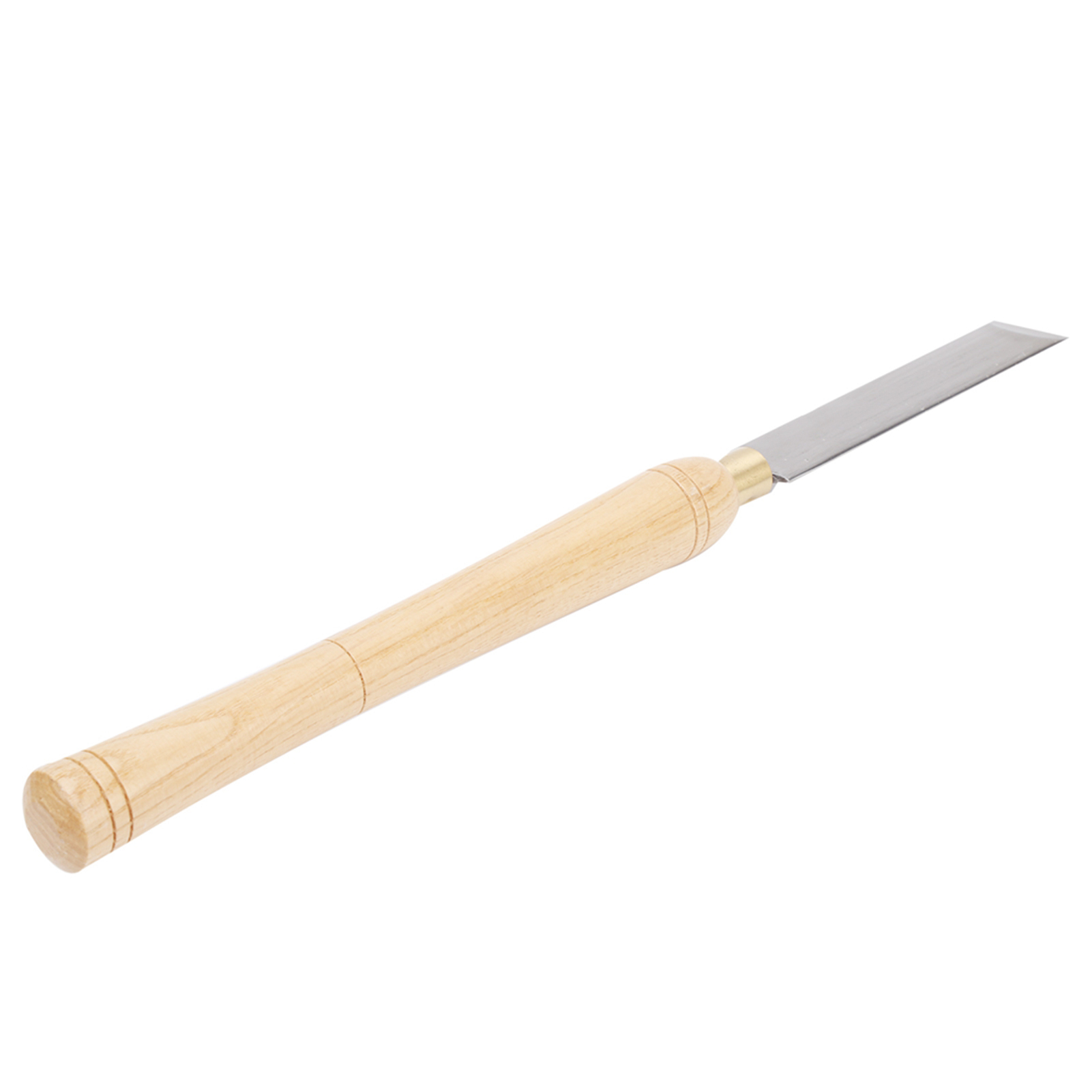 Ciseau À Bois Oblique Allongé De 27,5 Mm, Lame Hss, Manche En Bois Dur, Outil De Tournage Sur Bois