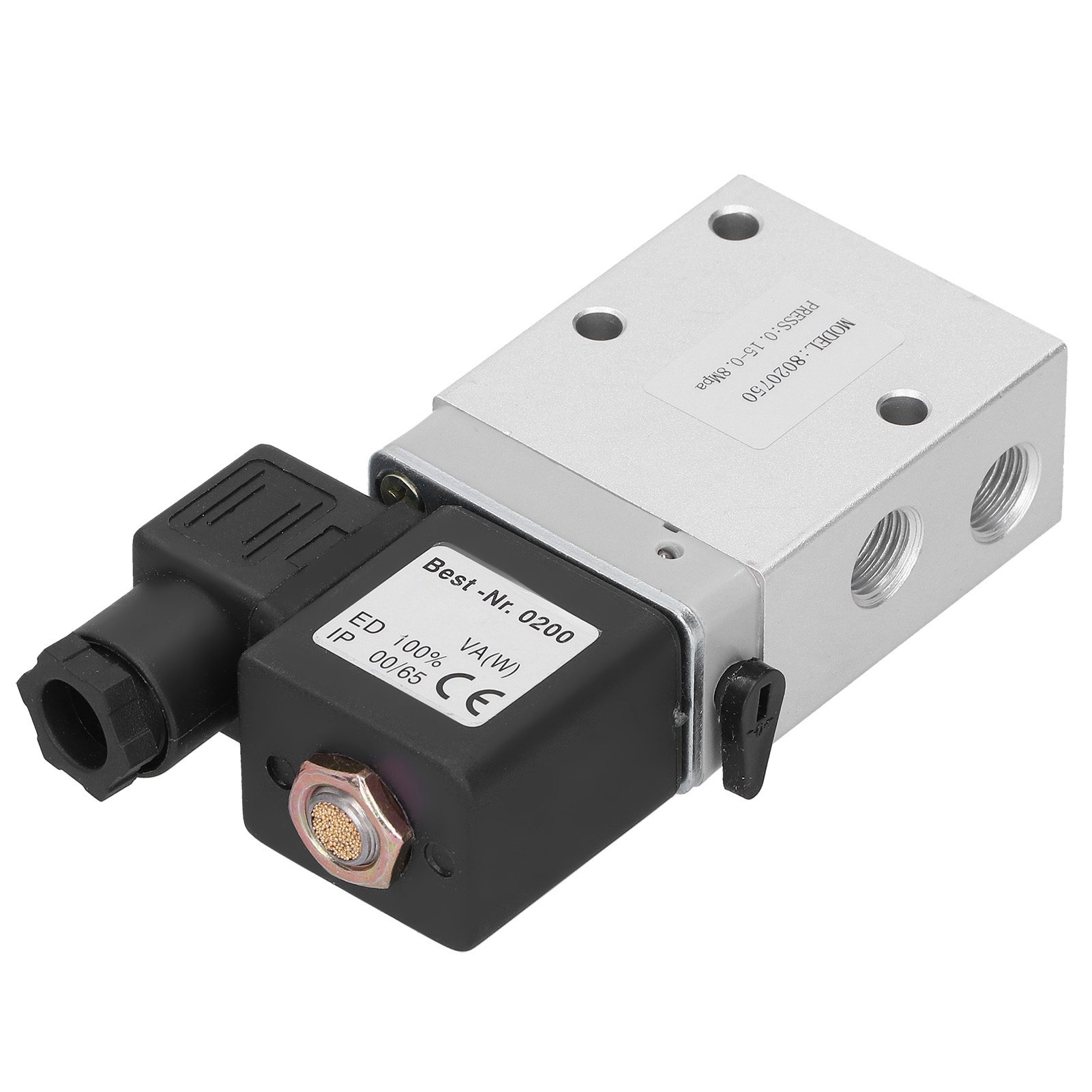 Électrovanne 2 Positions 3 Voies À Commande Unique, Distributeur Directionnel 6 Mm De Diamètre 8020750ac110v