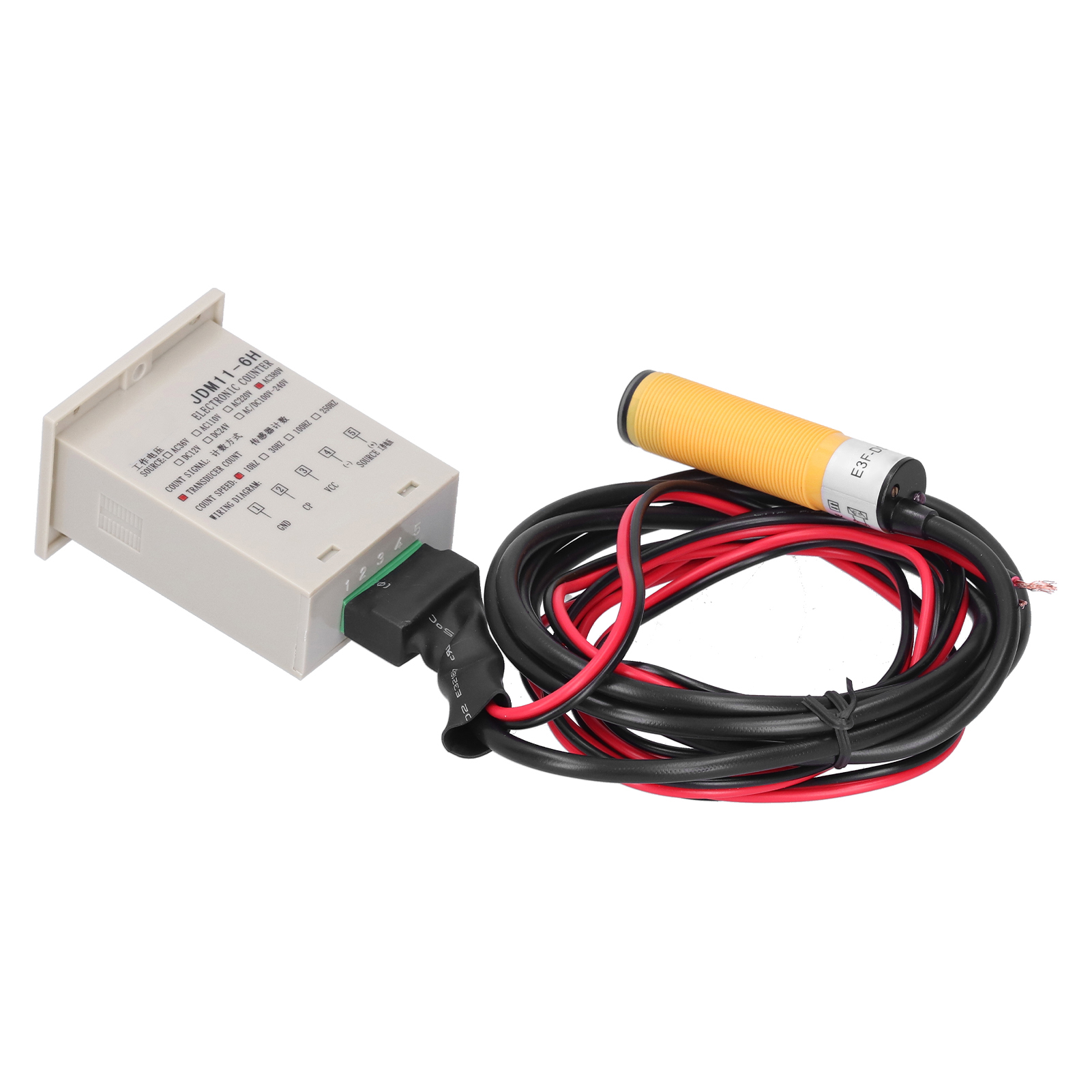 Compteur Numérique Berm À Induction Automatique Par Capteur Industriel Électronique Bem-6h-30e4-ctac380v