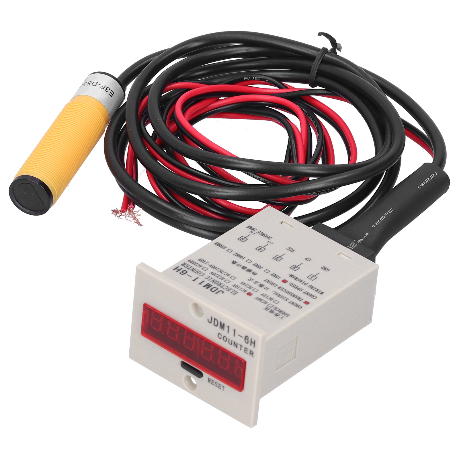 Compteur Numérique Berm, Capteur Électronique Industriel À Induction Automatique Bem-6h-30e4-ctac110v