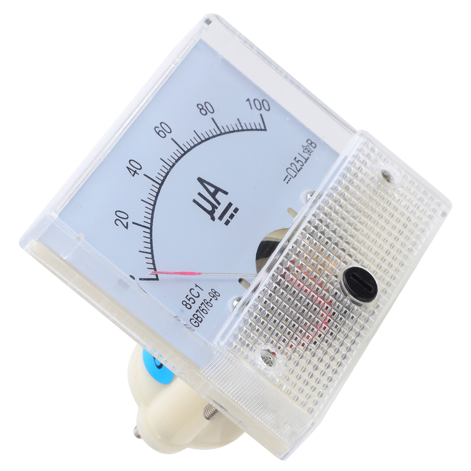 Ampèremètre Analogique À Aiguille 85c1 Dc 0100 Μa