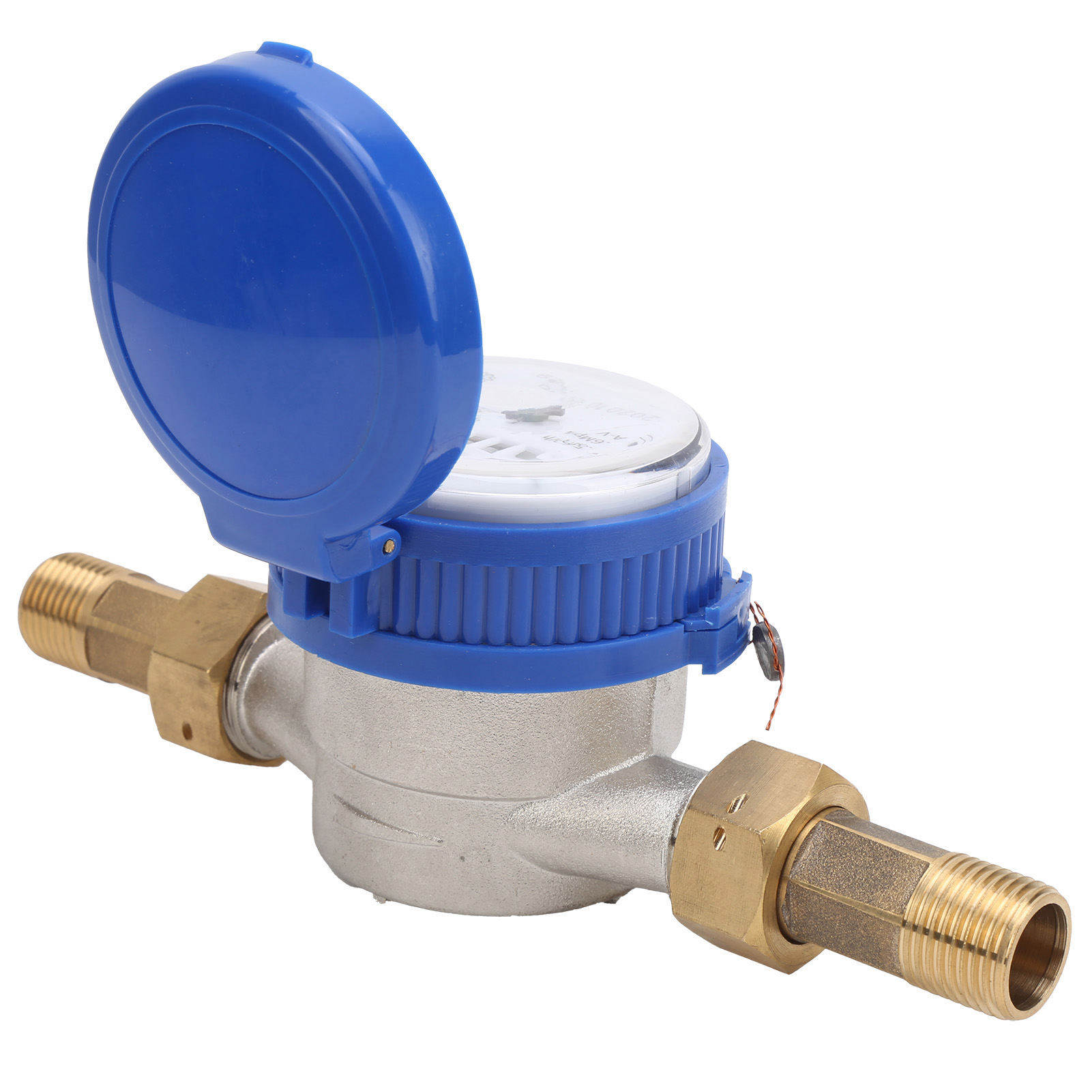 Compteur D'Eau Froide Mécanique Tss3002e Bsp 1/2 Avec Aiguille Pour La Maison