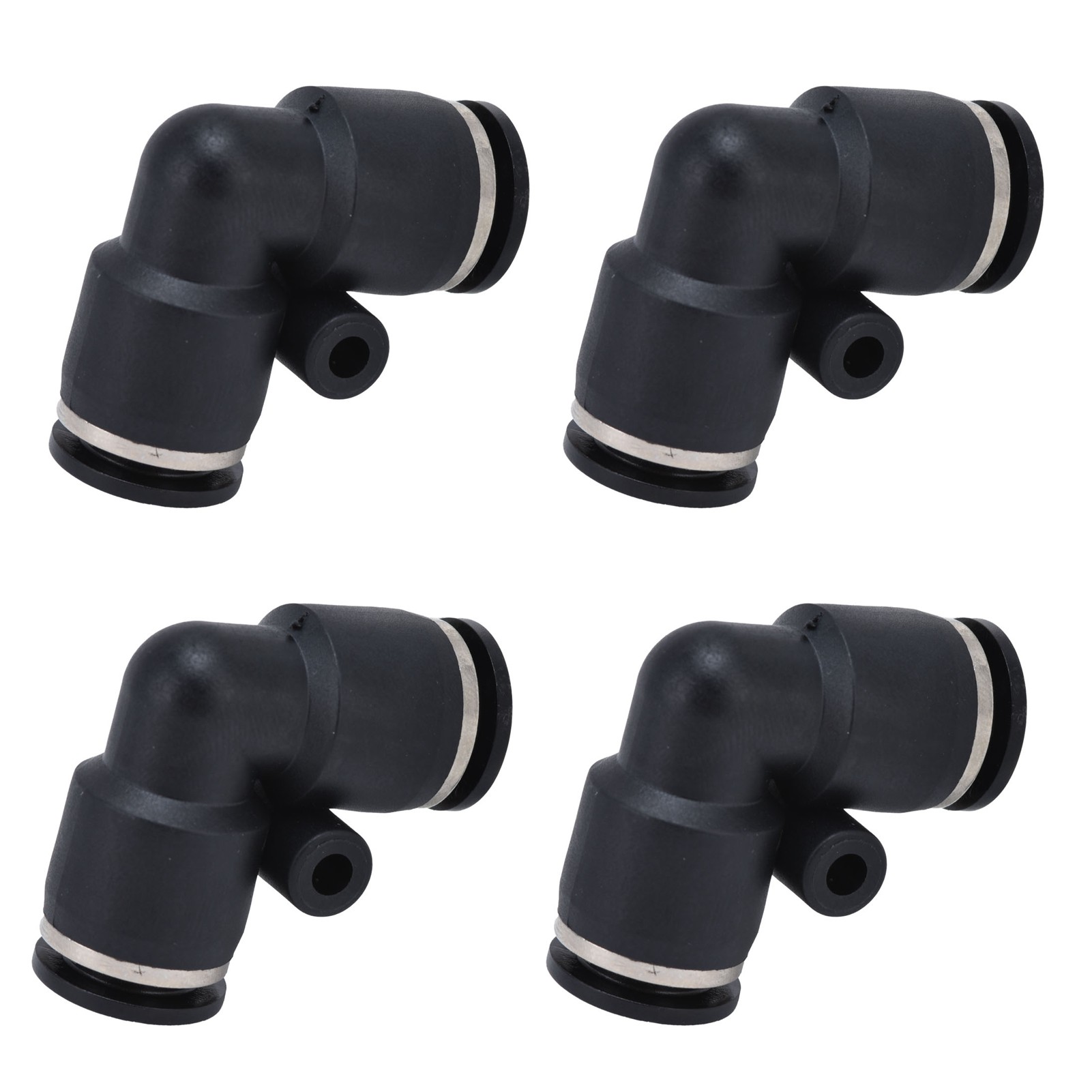 10 Connecteurs Pneumatiques En Abs Durable Et Remplaçable, Accessoires De Connexion Pratiques Pour Équipements D'Automatisation.