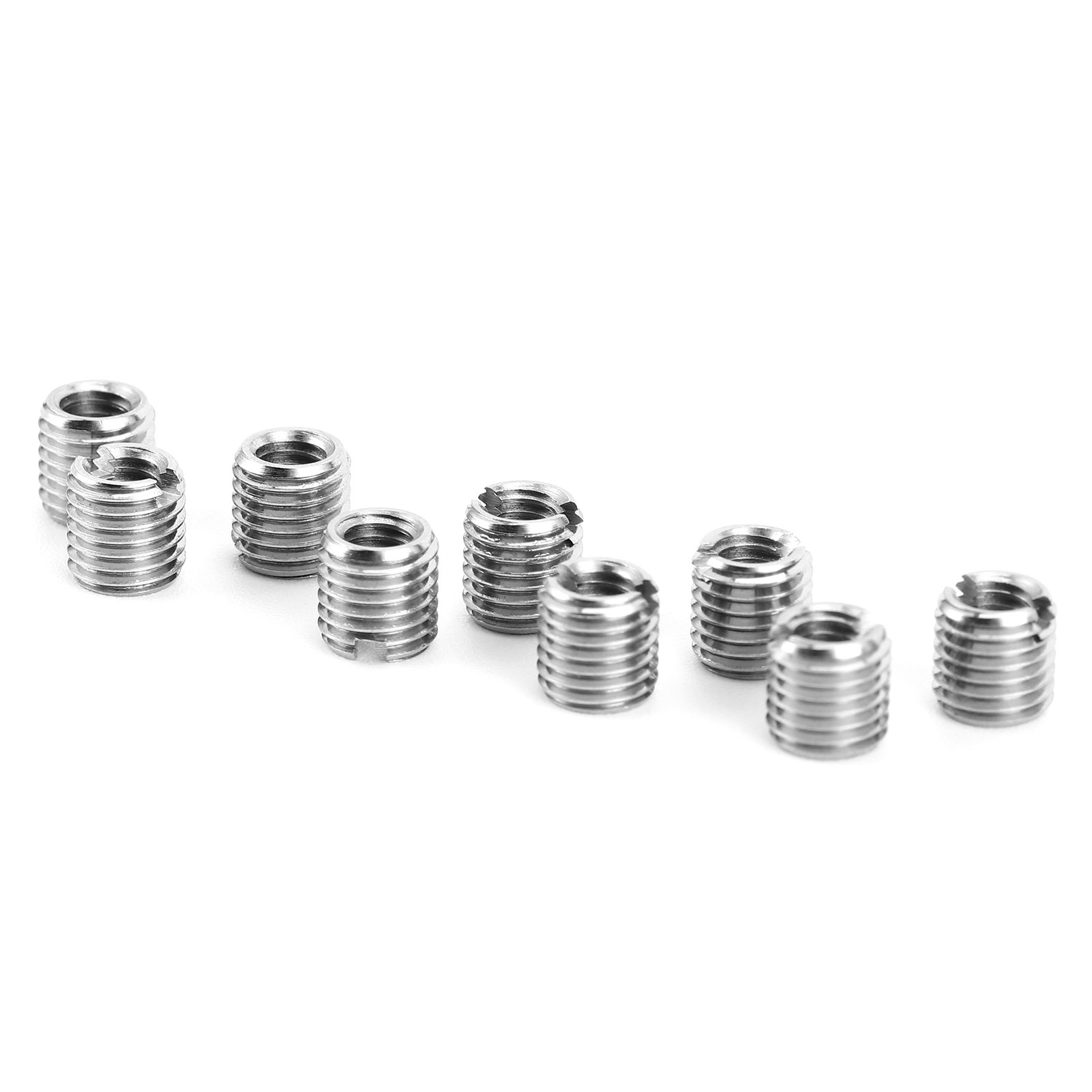 Lot De 10 Écrous De Réparation À Filetage Fin, Inserts En Acier Inoxydable Pour La Fixation