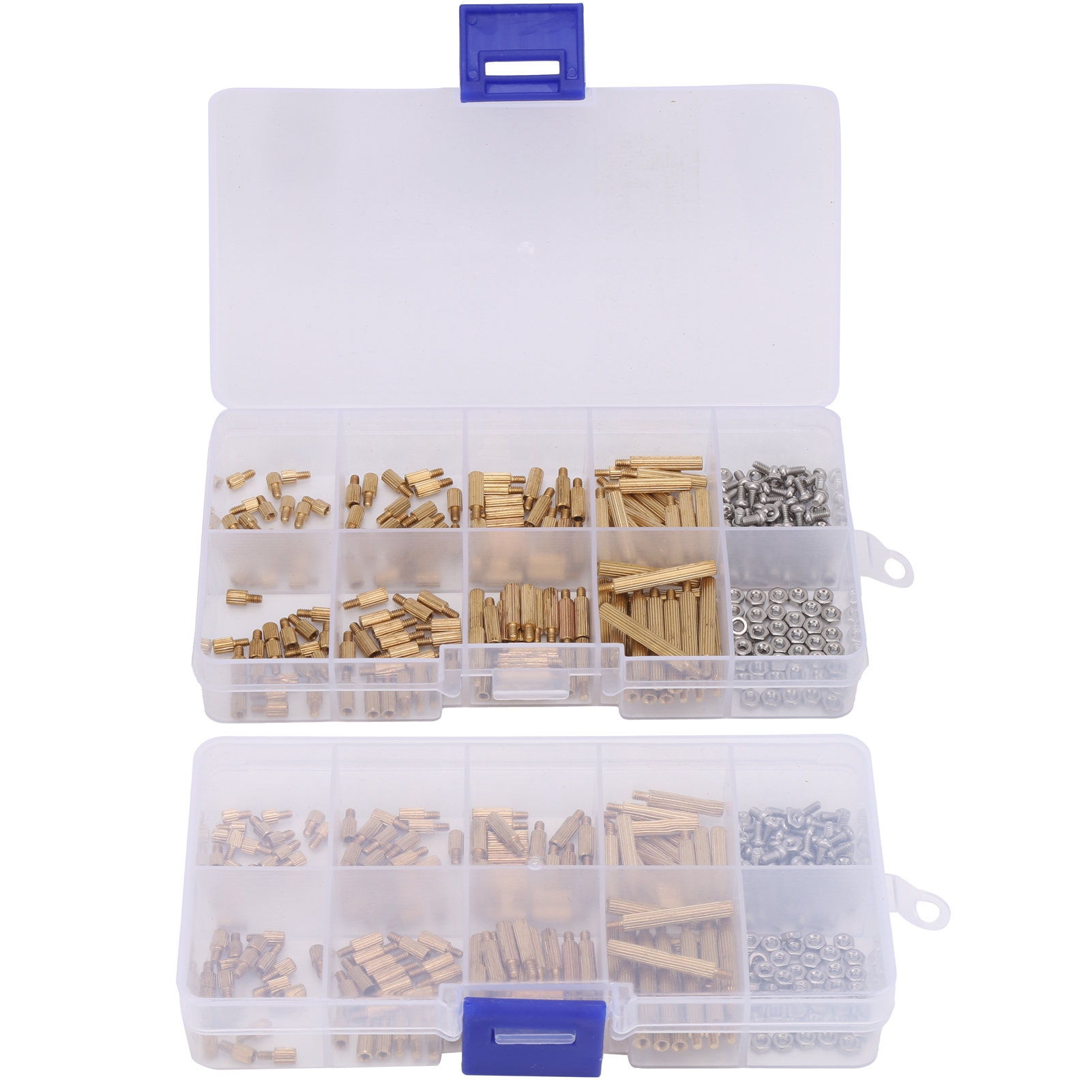 Kit De 260 Entretoises Filetées En Laiton M2, Assortiment D'Écrous Et De Fixations, Fournitures Industrielles