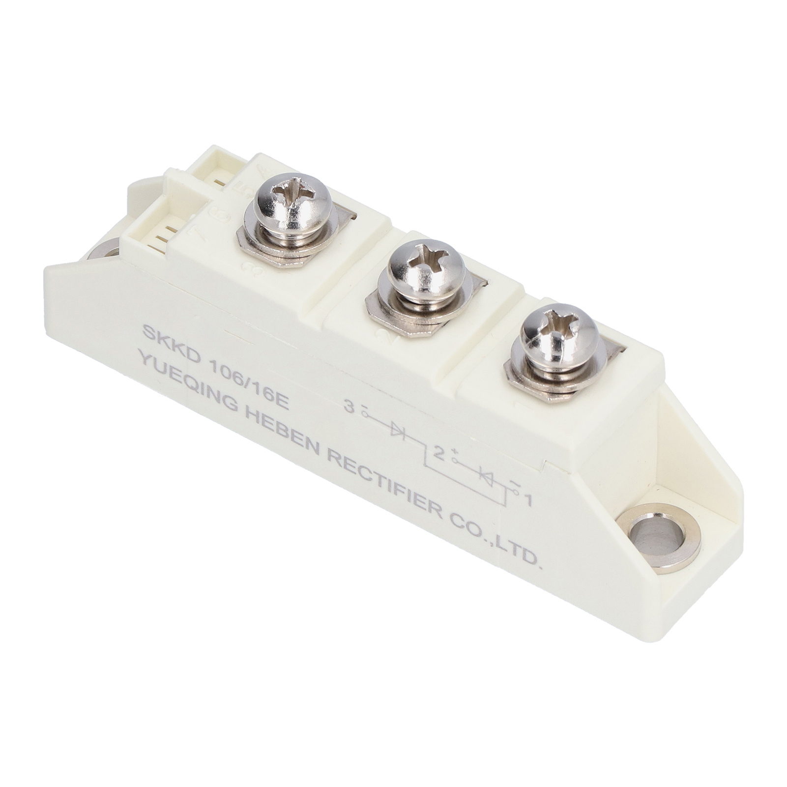Pont Redresseur À 3 Bornes, Module De Puissance De Redressement Pour Commande De Circuit 1600 V Skkd 106/16e