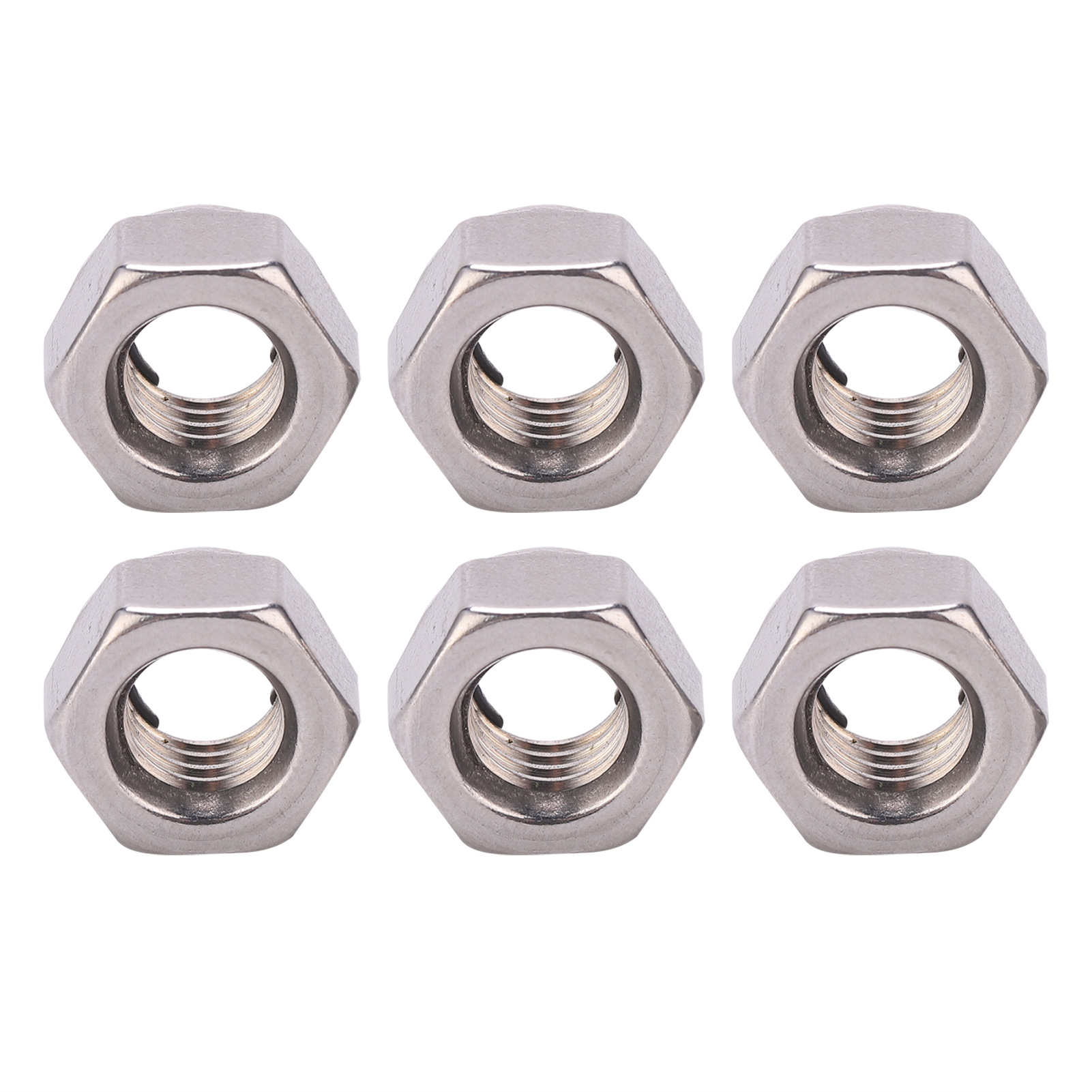 Kit De 20 Écrous De Blocage Hexagonaux En Acier Inoxydable 304, Vis Et Boulons M8