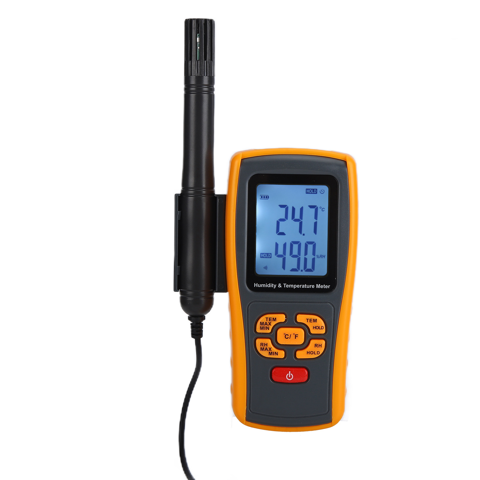 Thermomètre-hygromètre Électronique Portable, Testeur De Température Et D'Humidité Pour L'Industrie