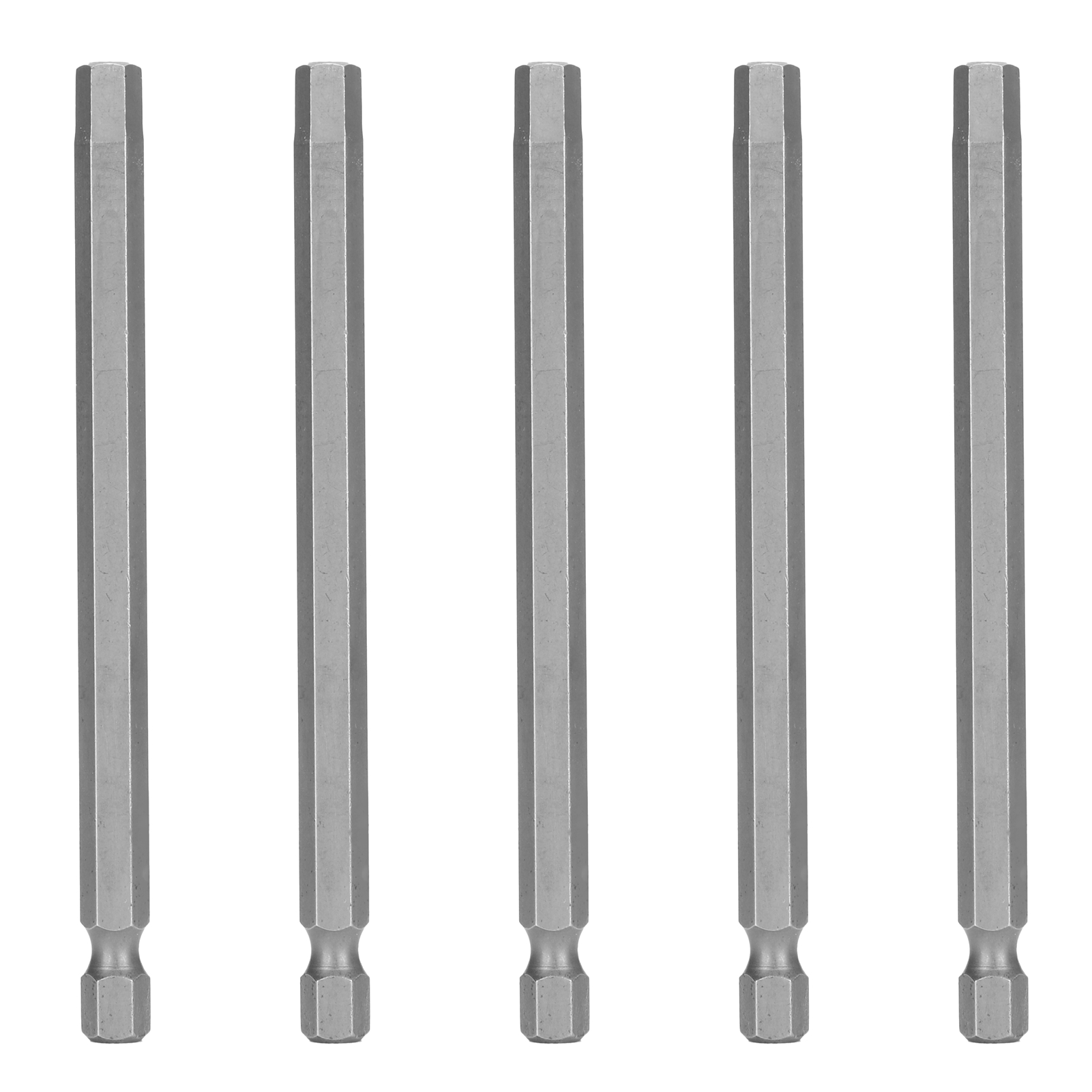 Lot De 10 Embouts De Tournevis Magnétiques De 6 Mm En Acier Allié, Tige Hexagonale De 6,35 Mm (1/4 Pouce).