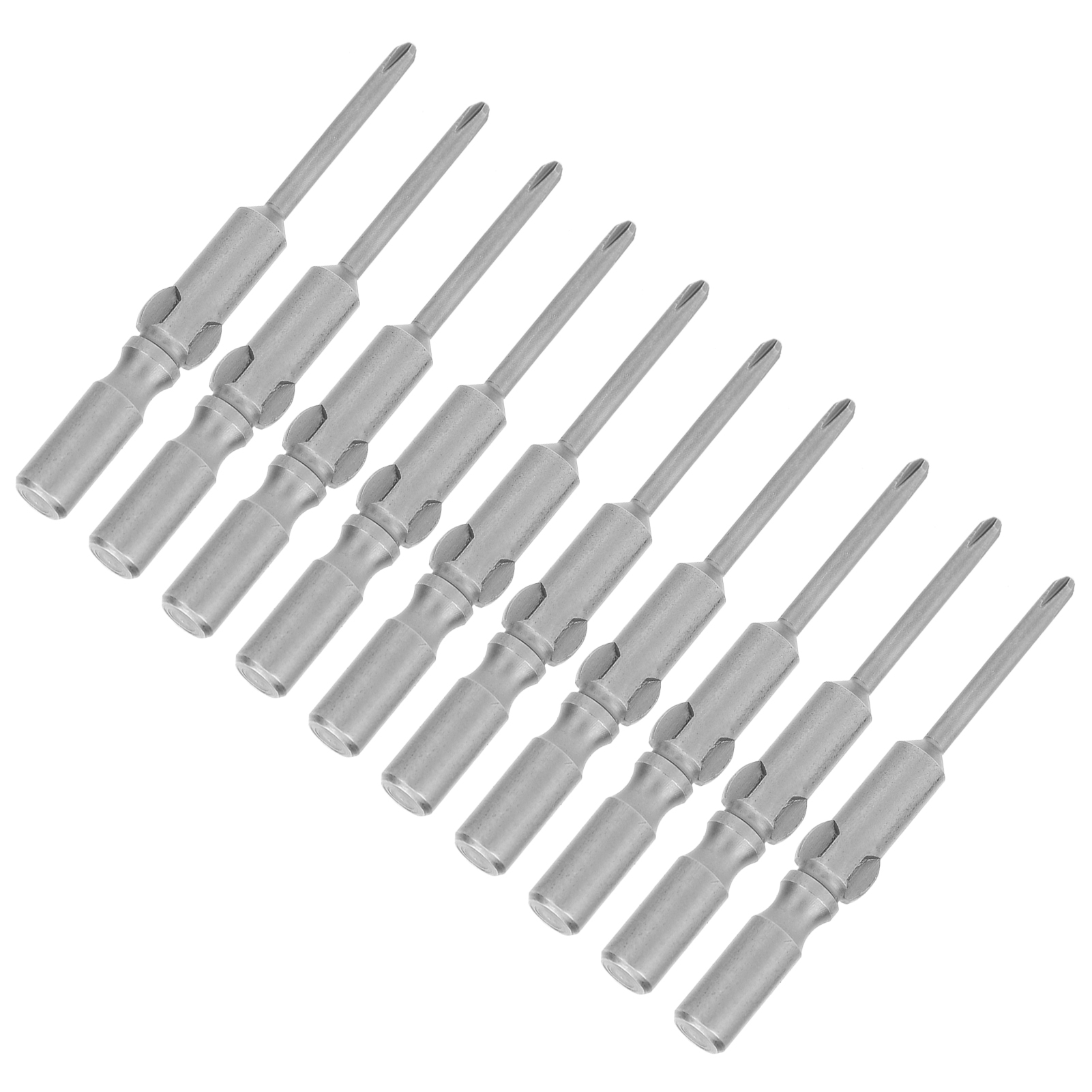 10 Embouts De Tournevis Électriques Cruciformes Magnétiques Antidérapants En Acier Trempé, Outil À Main 2,5 Mm 802