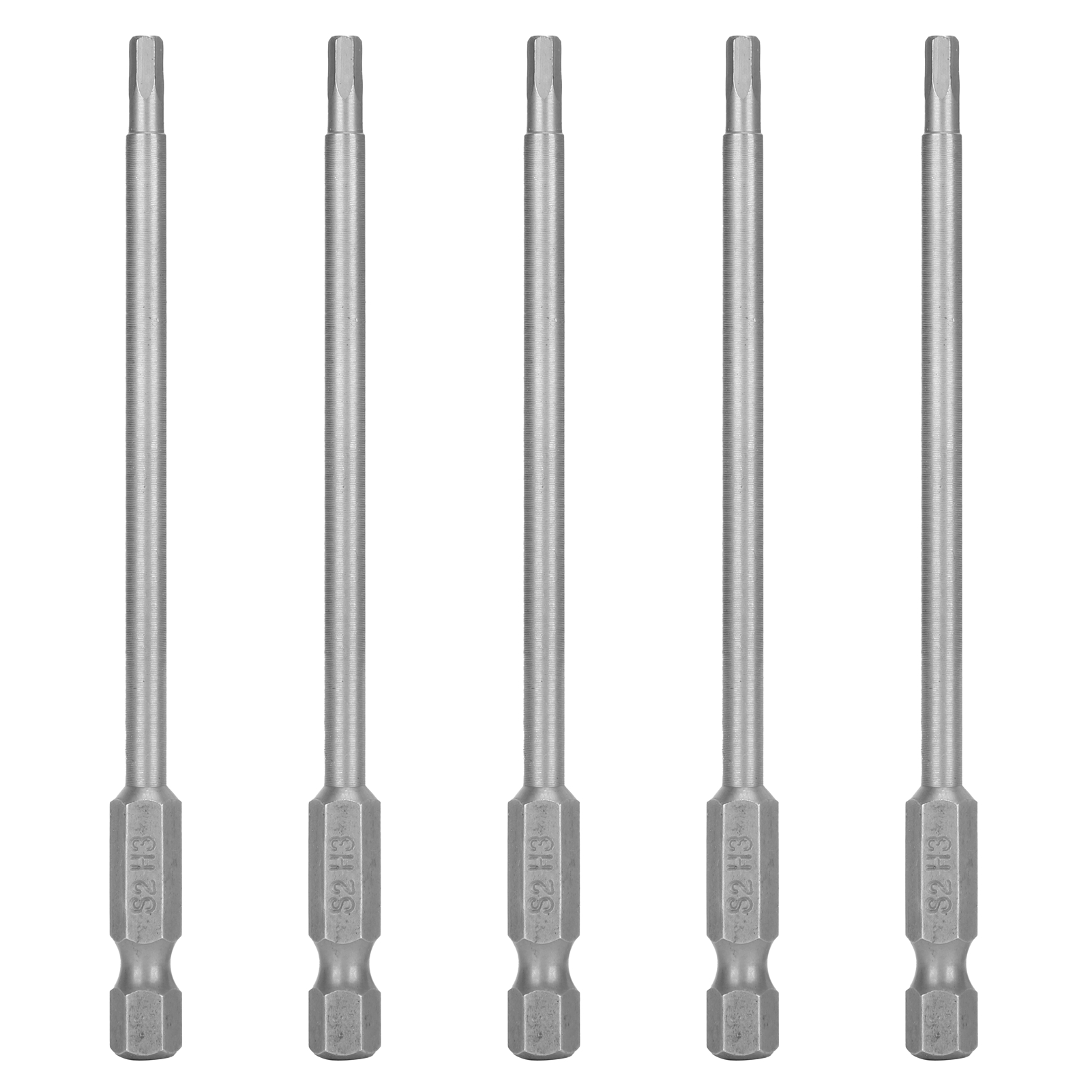 10 Embouts De Tournevis Électriques Hexagonaux De 3 Mm, Puissants, Magnétiques Et Trempés, Outil À Main S1/4 100 Mm
