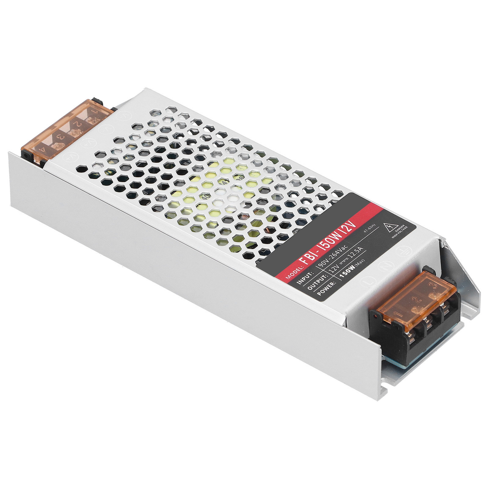 Alimentation À Découpage Pour Led, Ultra-mince, 150 W, Ac90-264 Vcc, 12 V