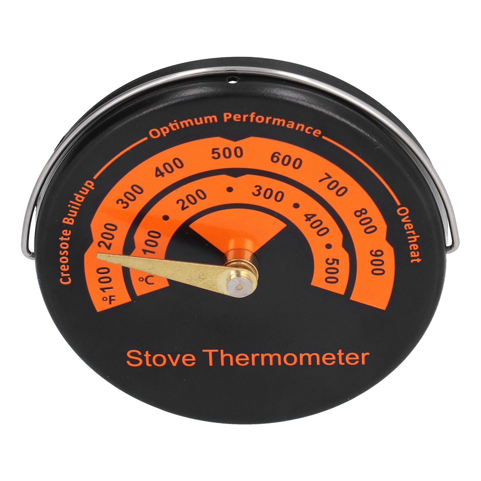 Thermomètre Magnétique Pour Poêle À Bois, Indicateur De Température Pour Four Et Cheminée
