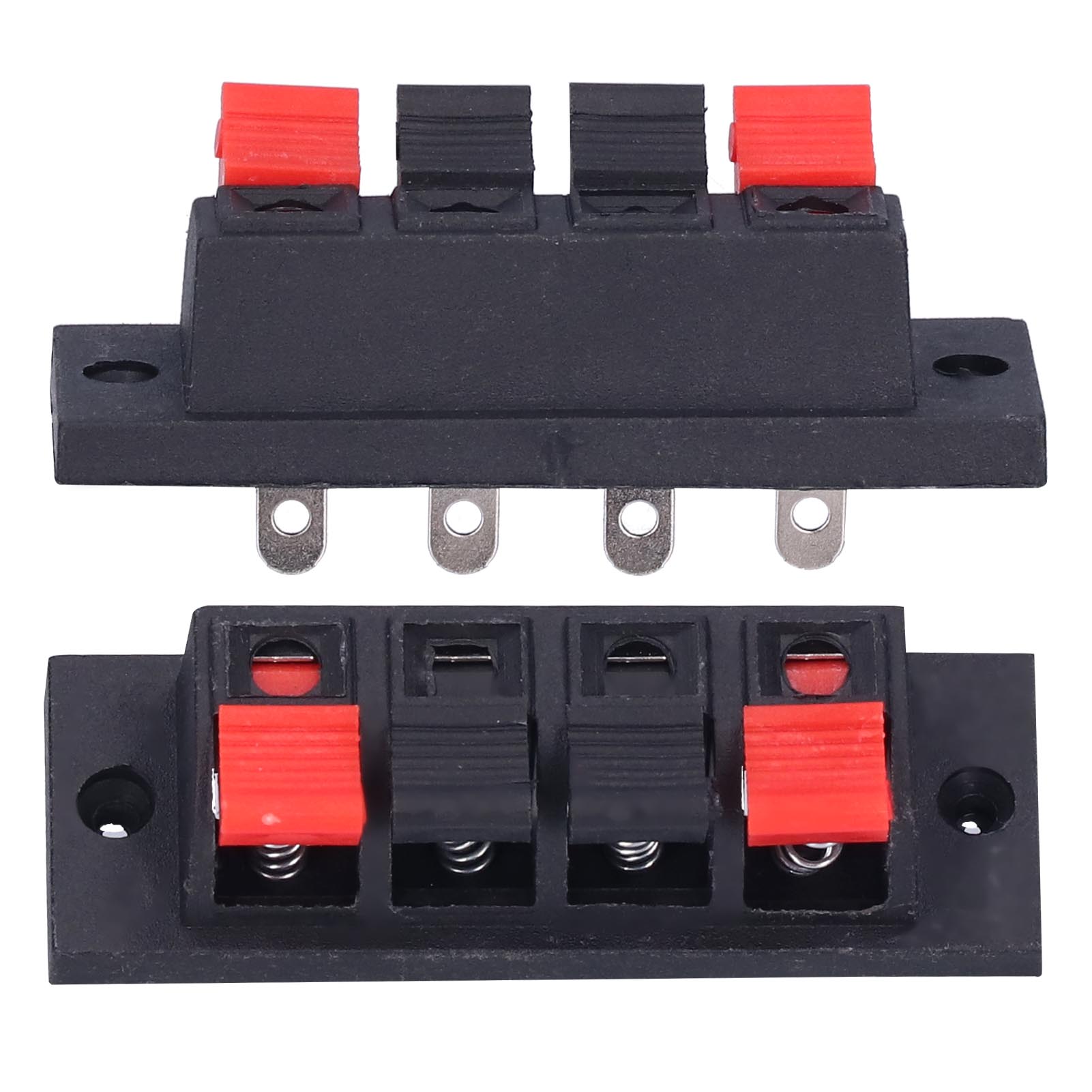 Lot De 10 Borniers Pour Haut-parleurs, Bornier À 4 Voies, Connexion Rapide, Pince De Test Audio À Souder, 0-250 V