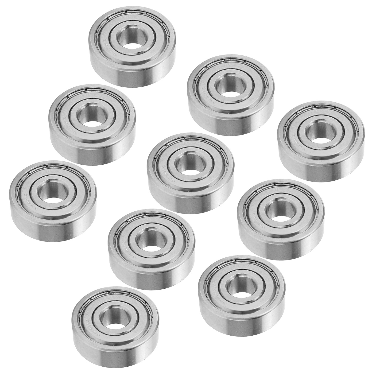 Lot De 10 Roulements À Billes Miniatures En Acier Inoxydable Pour Équipements Haute Vitesse S6301zz 37x12x12 Mm