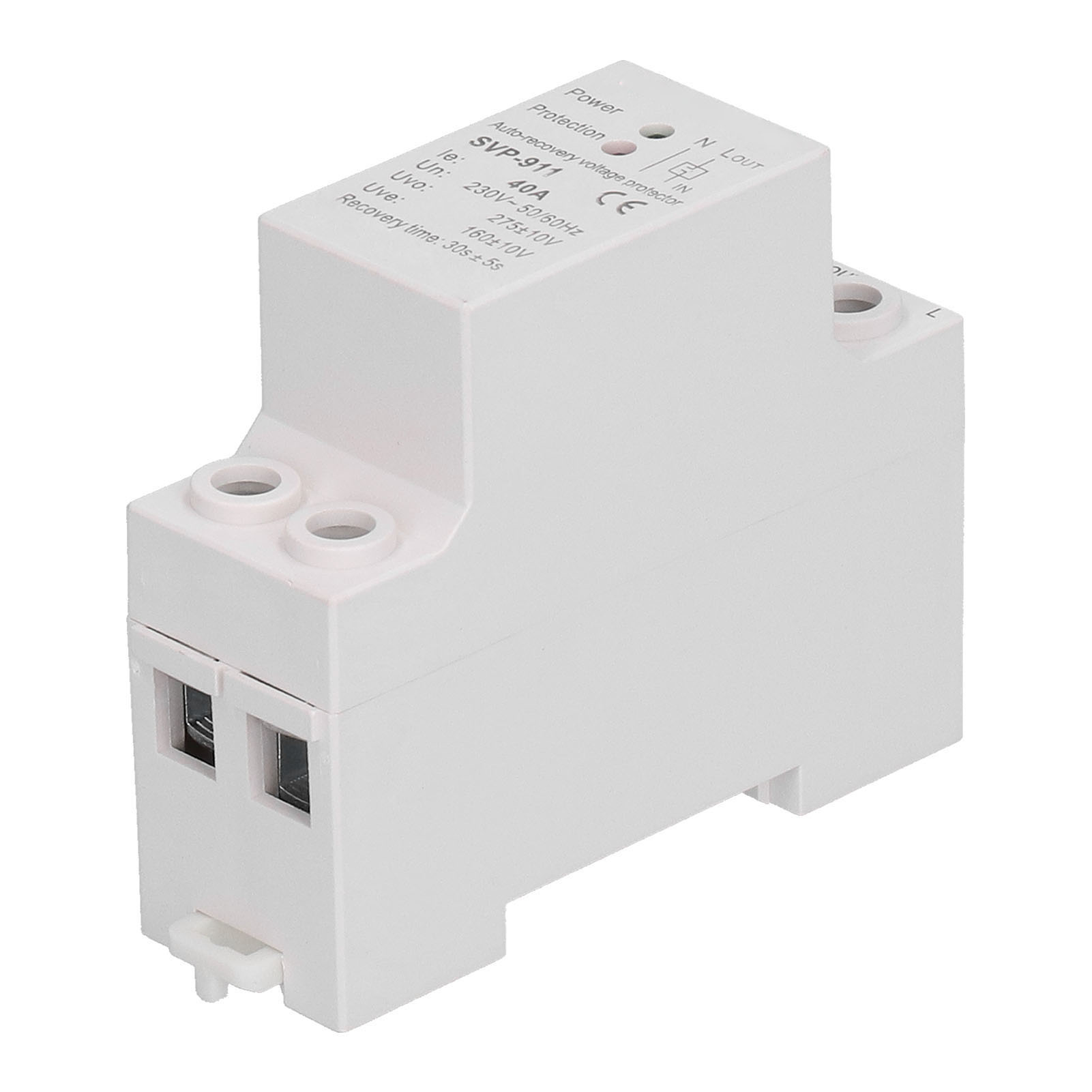 Dispositif De Protection Contre Les Surtensions Et Les Sous-tensions Svp911, Protecteur De Tension Domestique 230 V 40 A
