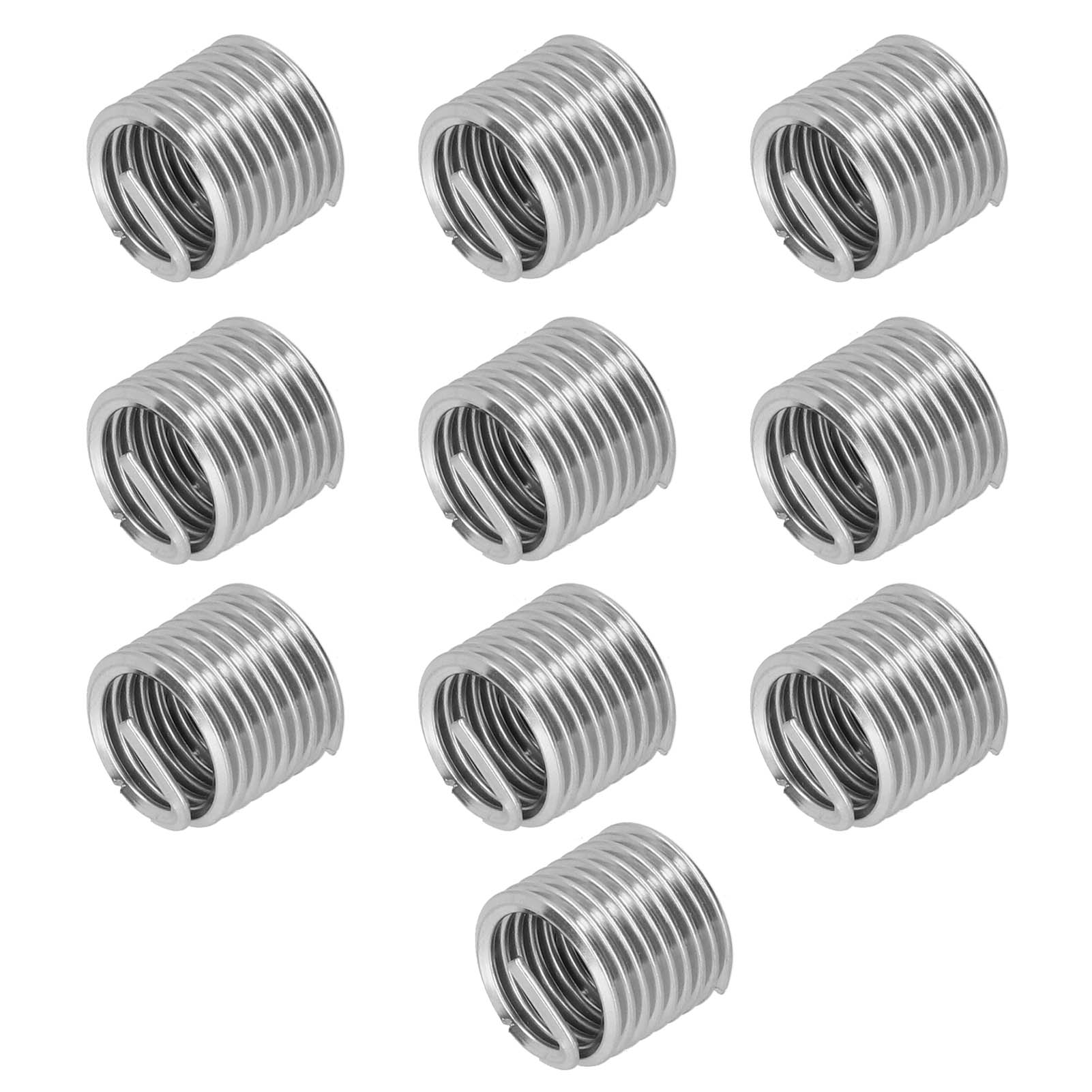 Lot De 10 Inserts Filetés Mâles Et Femelles Réducteurs, Outil De Réparation, Fixation En Acier Inoxydable M18x2,51,5d