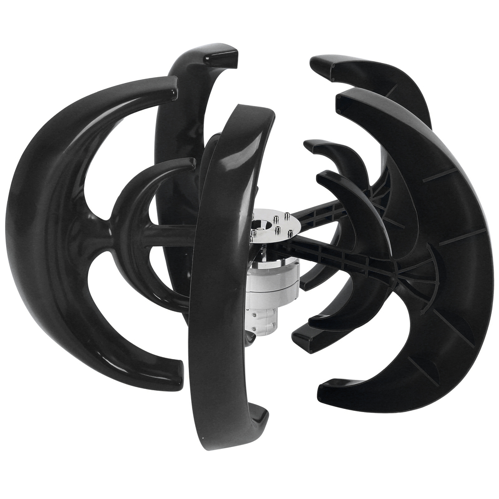 Générateur Éolien À Double Couche, Type Lanterne, 5 Pales, 1200 W