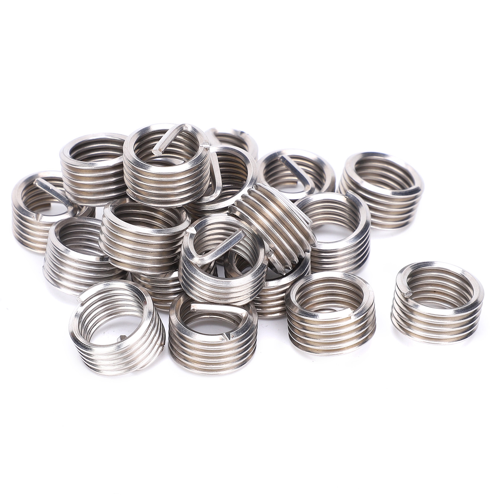 20 Inserts Filetés Mâles Et Femelles Réducteurs Pour Écrous, Outil De Réparation, Fixation En Acier Inoxydable M14x21d