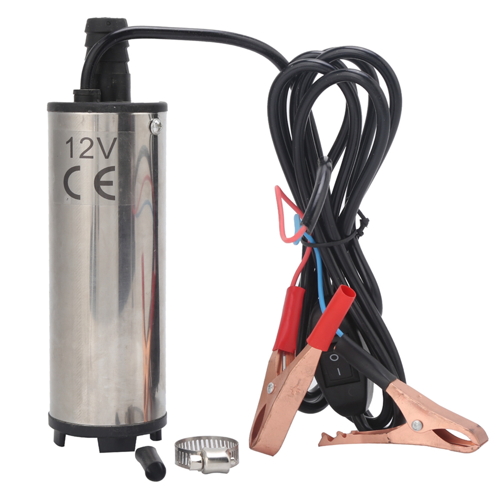Pompe À Huile Électrique Multifonctionnelle Pour Machines Agricoles, Mini-pompe À Aspiration Auto-amorçante, 12 V Cc