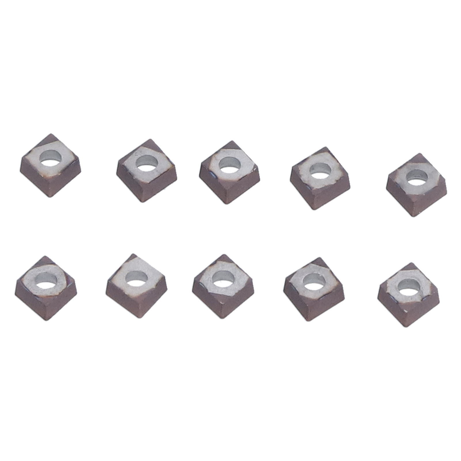 10 Plaquettes De Tournage Cnc En Carbure, Outil De Coupe Pour Métaux Ccmt09t304