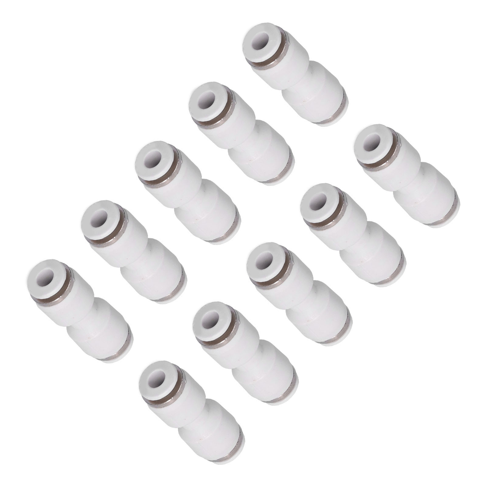 Raccord Pneumatique Droit À Connexion Rapide Pour Tubes (pu16 (10 Pièces))
