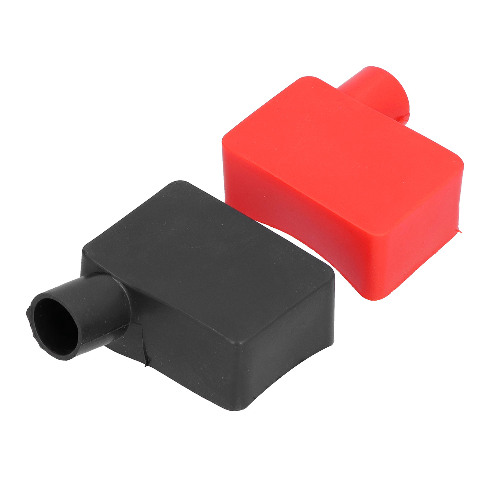 Ensemble De 20 Protections De Bornes De Batterie Carrées Isolantes En Caoutchouc Pour Voiture