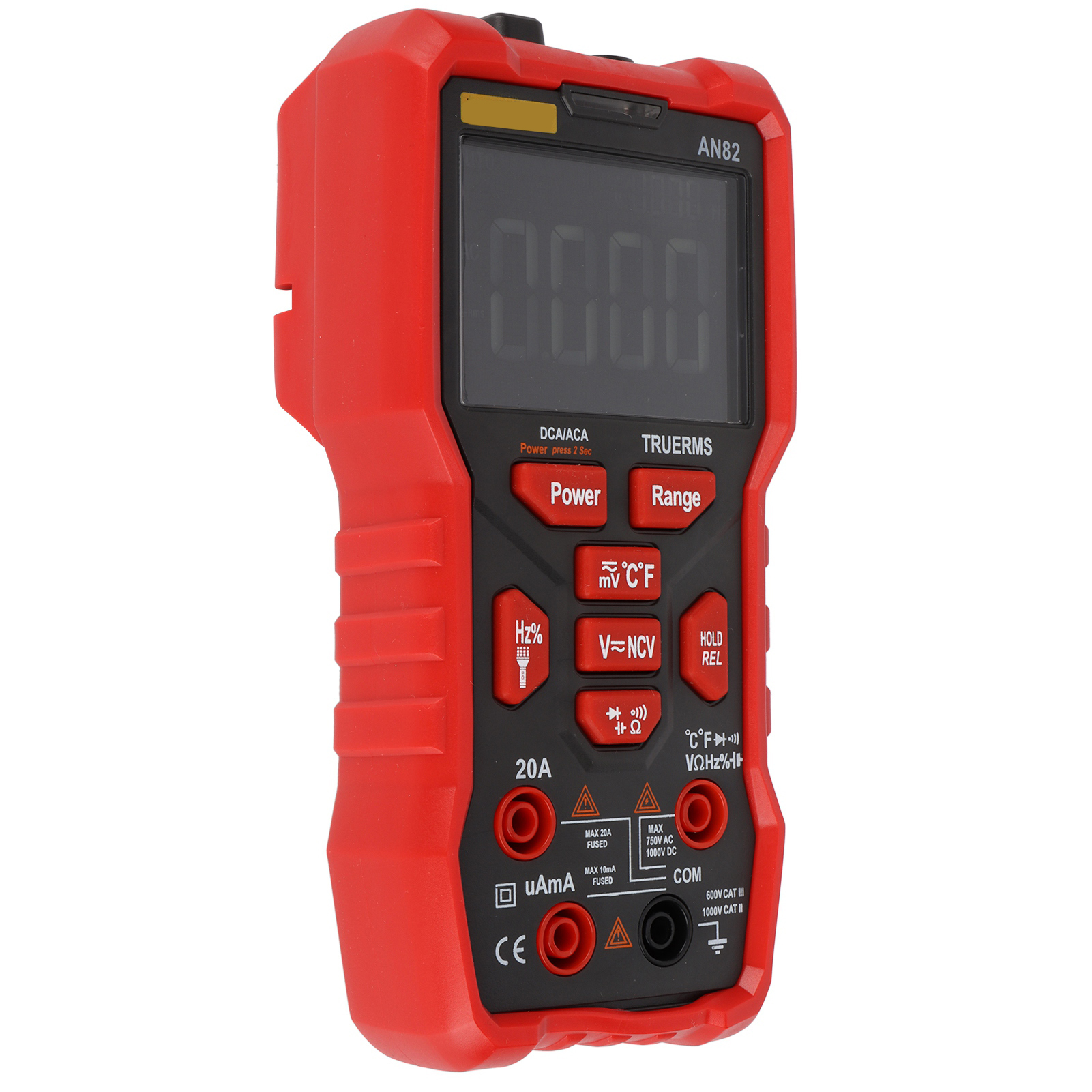Multimètre Numérique Portable À Identification Intelligente, Instrument De Maintenance Pour Électriciens, Rouge