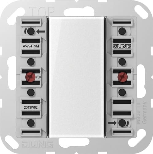Jung Tastsensor-Modul 2fach AC/DC24V 2-k. 4Sp. A 5224 TSM