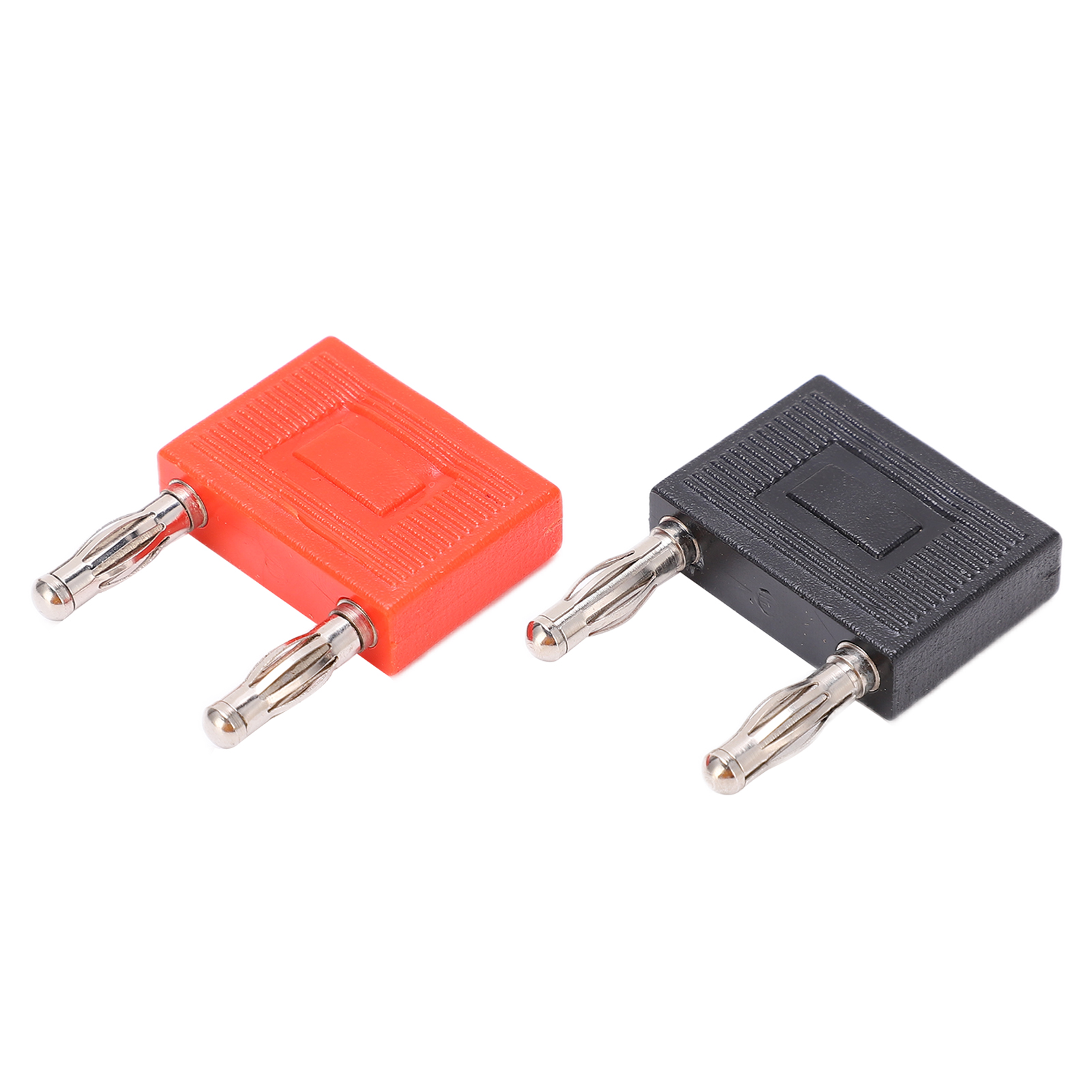 Connecteur U37 À Double Rangée De Fiches Bananes De 4 Mm, Adaptateur 1 Vers 2, Connecteur De Câble Diy, Espacement De 16 Mm