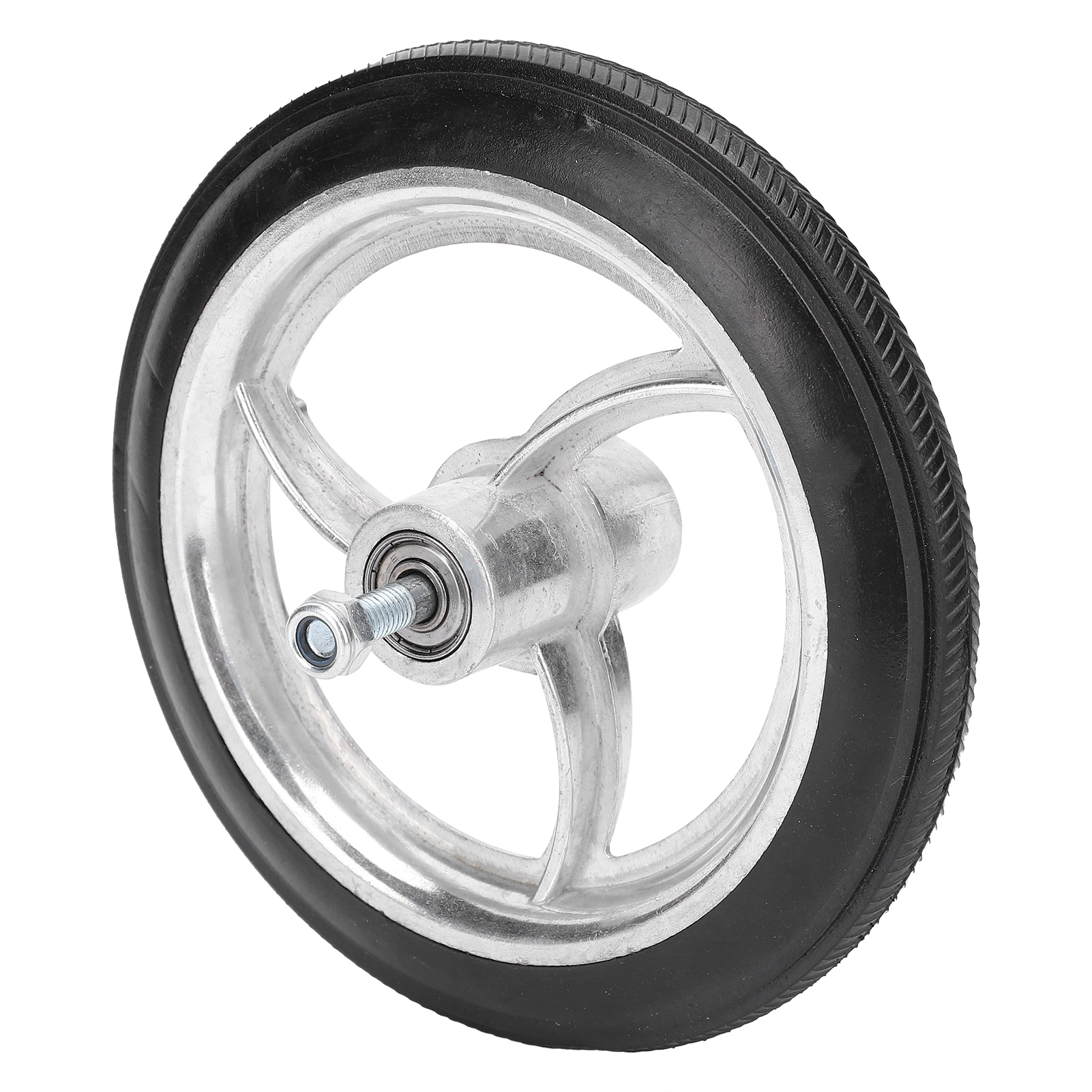 Pneu De Rechange En Alliage D'Aluminium Antidérapant En Polyuréthane Pour Roue Avant De 7 Pouces Pour Personne Handicapée, 8 Mm