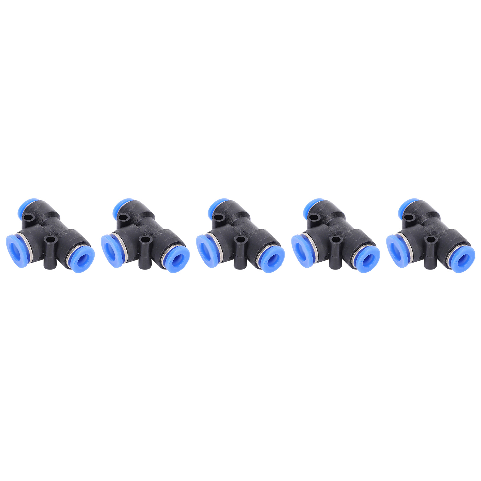 50 Raccords Pneumatiques 3 Voies À Insertion Rapide Pour Tuyau D'Air/eau En Pu Peg6-8-6
