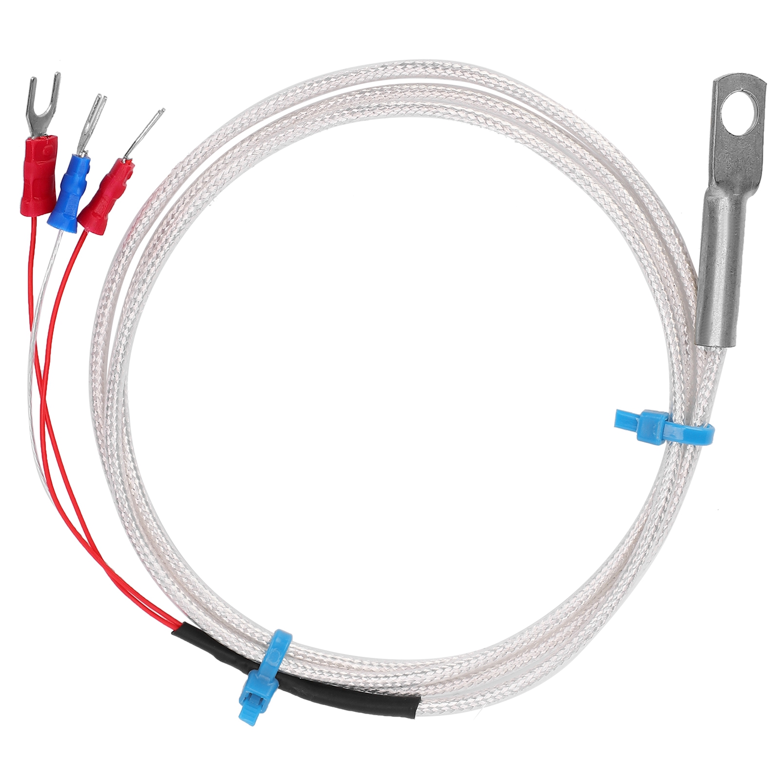 Sonde De Température Pt100 À Thermistance, Sonde De Mesure De Température, Type Patch À Trou Rond, 3 M
