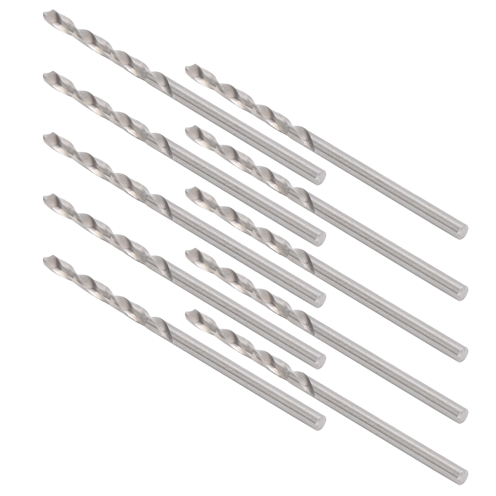 Lot De 10 Forets Hélicoïdaux À Queue Droite En Acier Rapide Pour La Création De Bijoux Et De Perles (2,0 Mm).