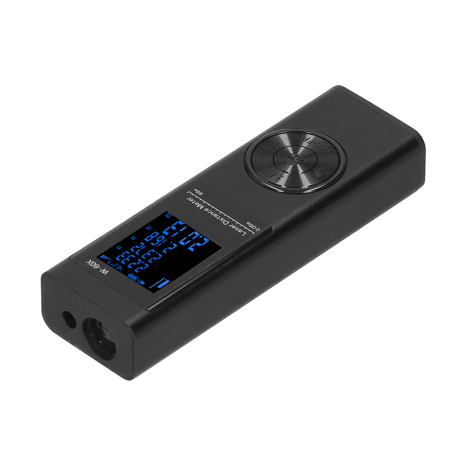 Télémètre Laser Infrarouge W-60x, Outil De Mesure Portable, Noir, Portée De 0,05 À 60 M