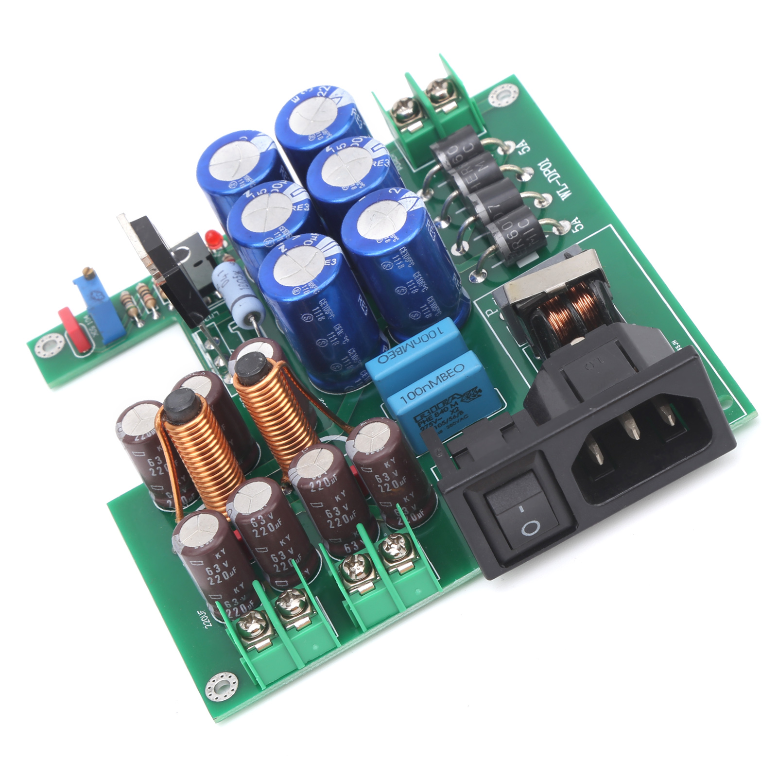Module D'Alimentation Linéaire Régulée, Carte Pcb, Composant Électronique 50 W Cc 12 V 3,5 A